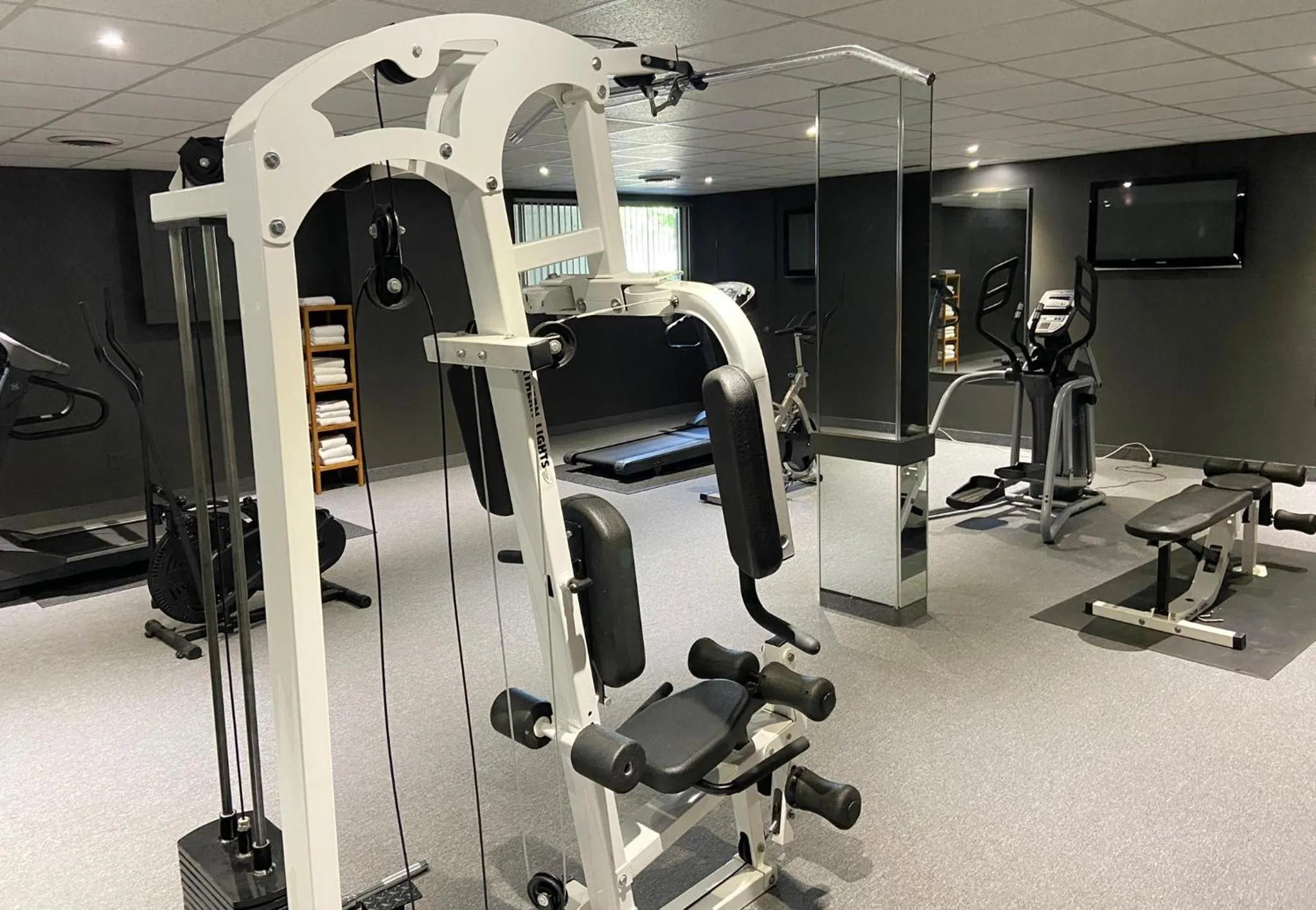 Fitness centre/facilities in Hôtel Castel