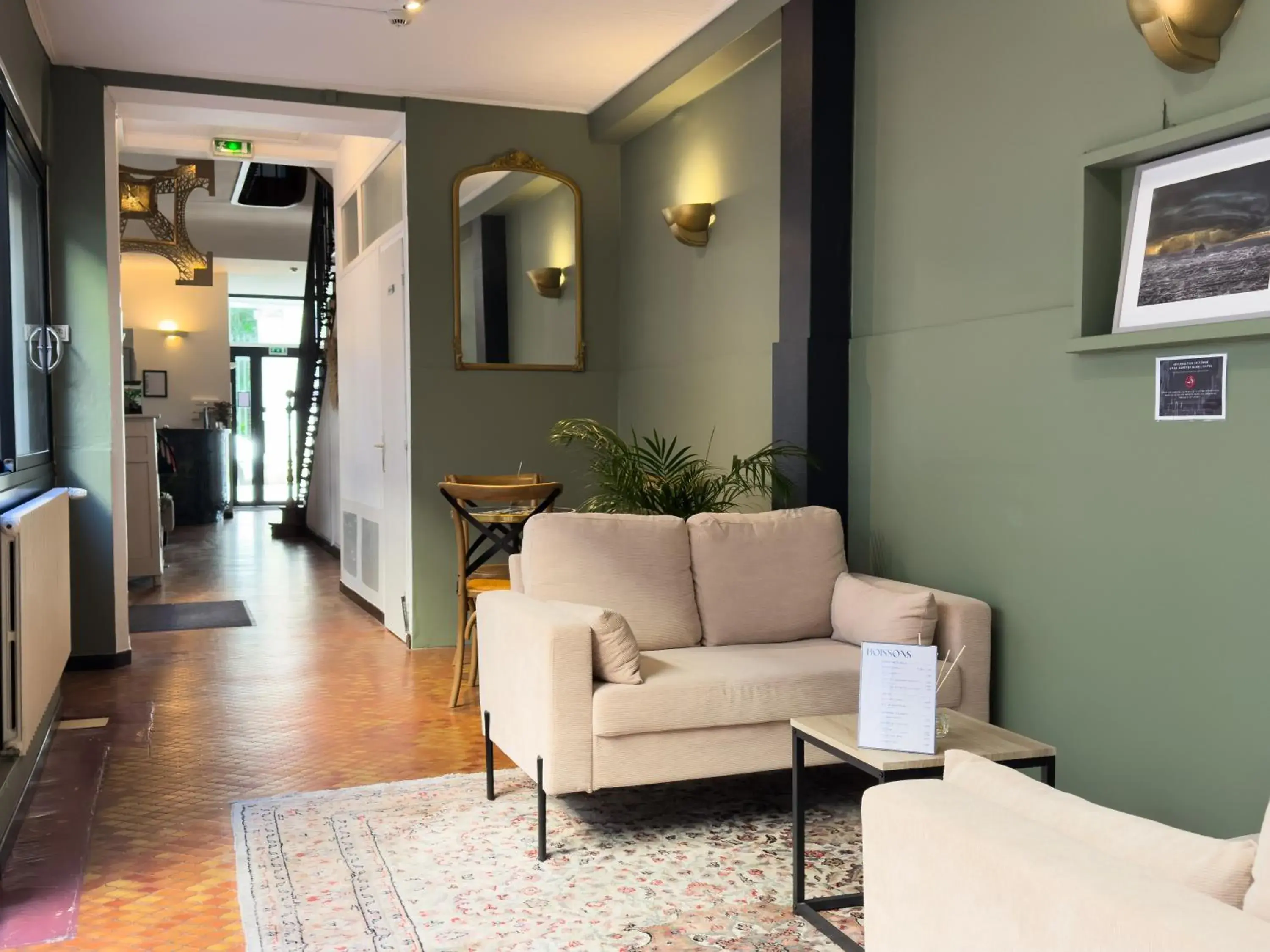 Living room in Hotel de Paris Living room in Hotel de Paris