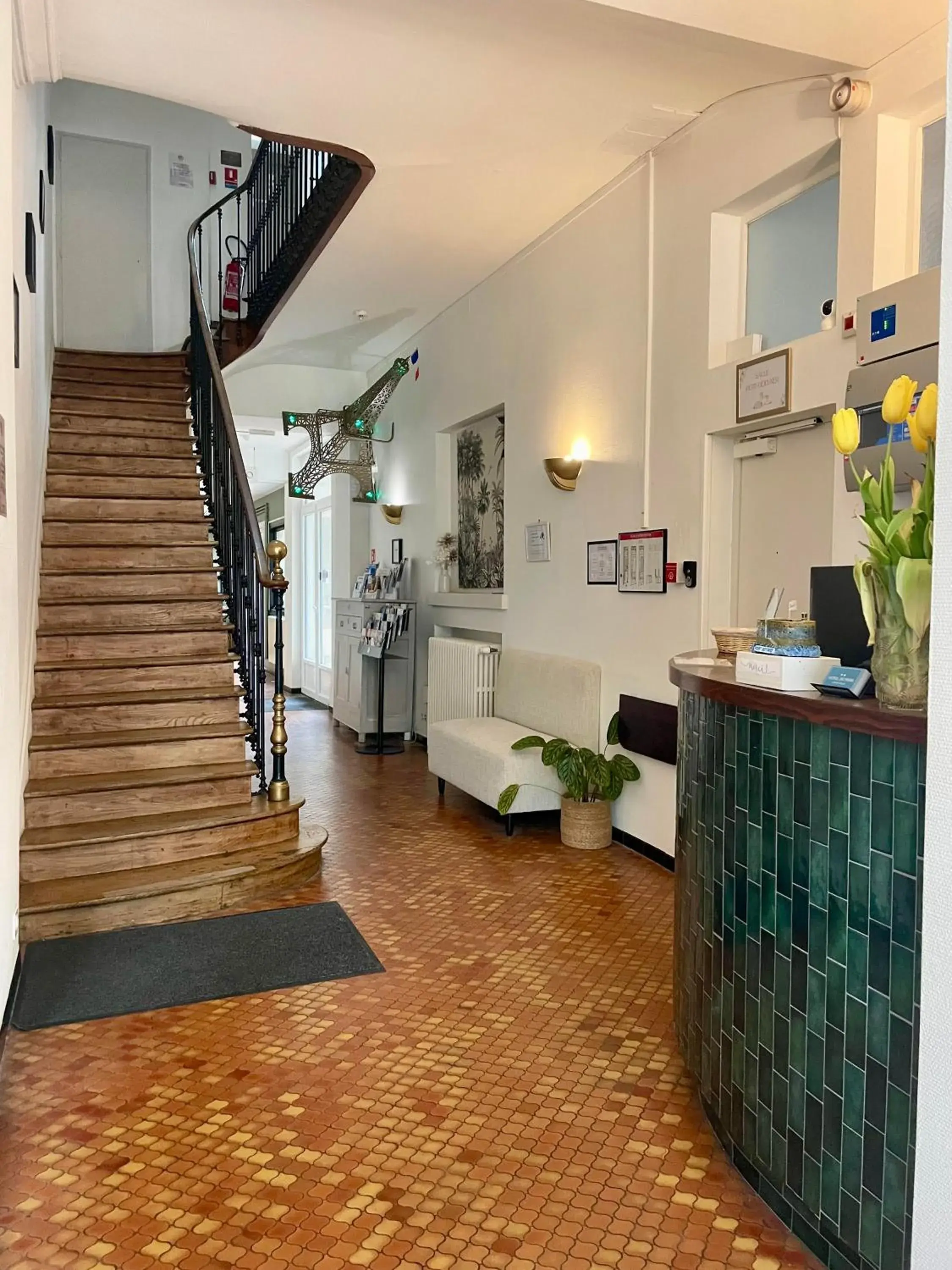 Lobby or reception in Hotel de Paris Lobby or reception in Hotel de Paris