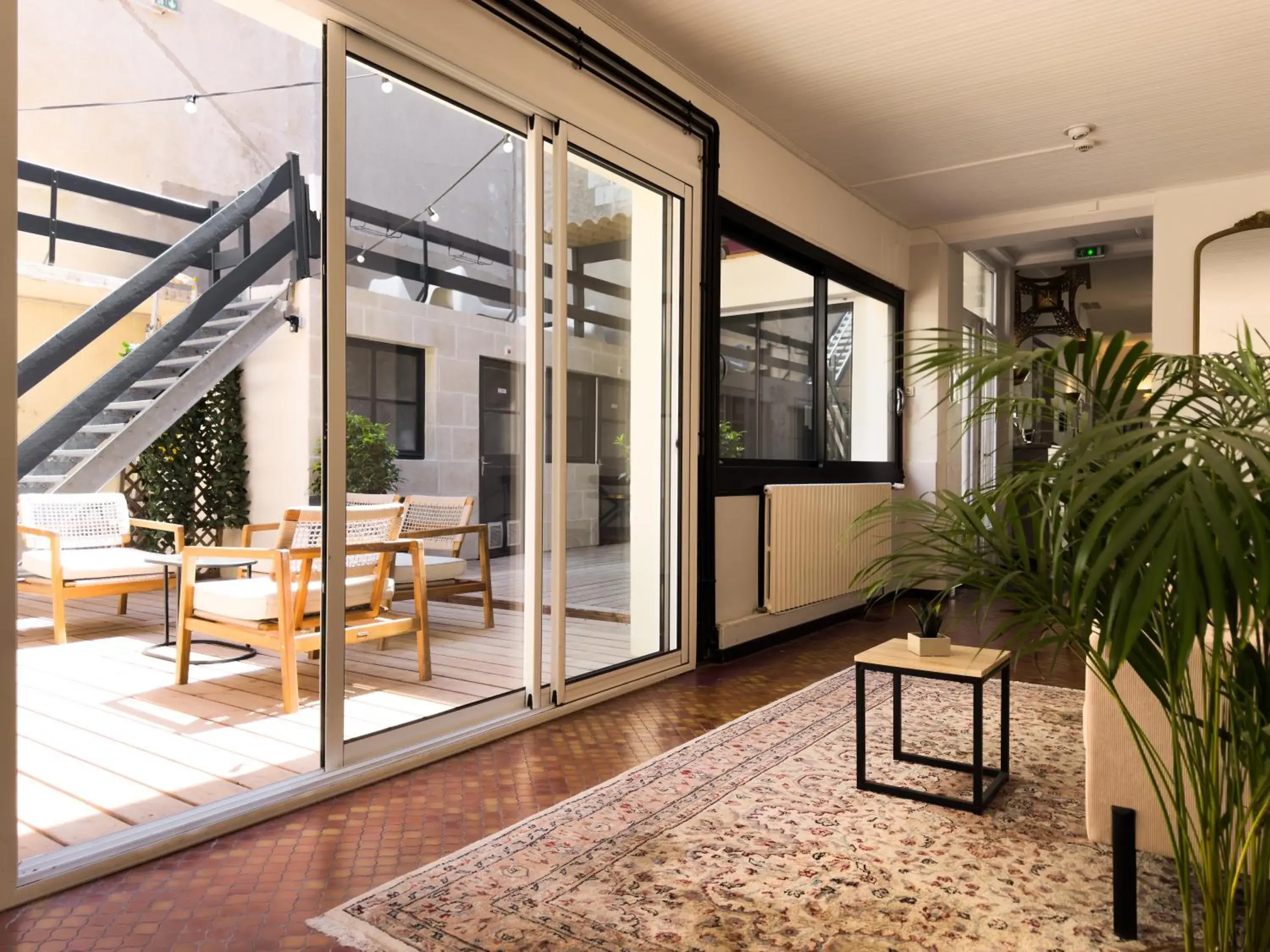 Living room in Hotel de Paris Living room in Hotel de Paris