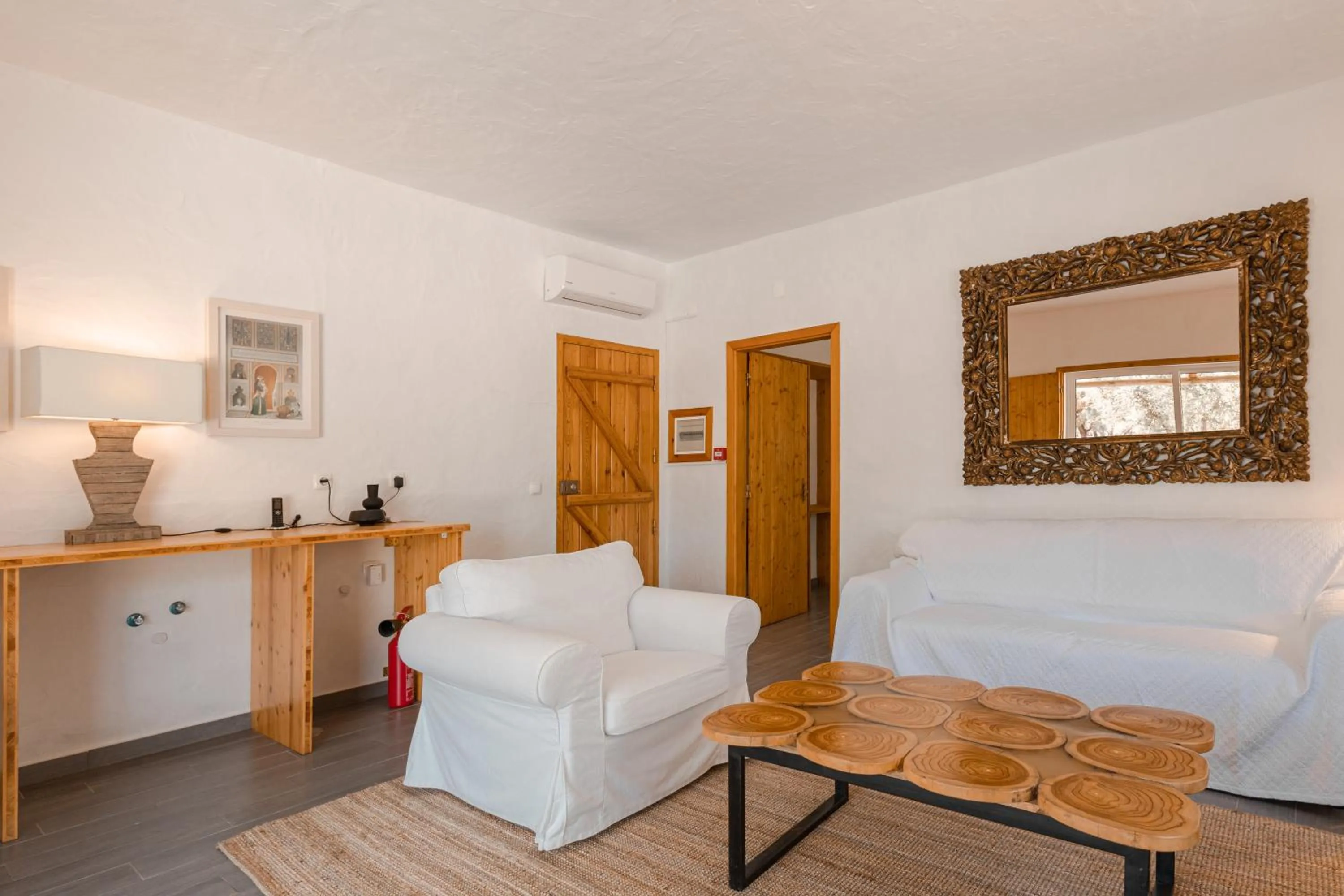 Living room, Bed in Casa das Cegonhas