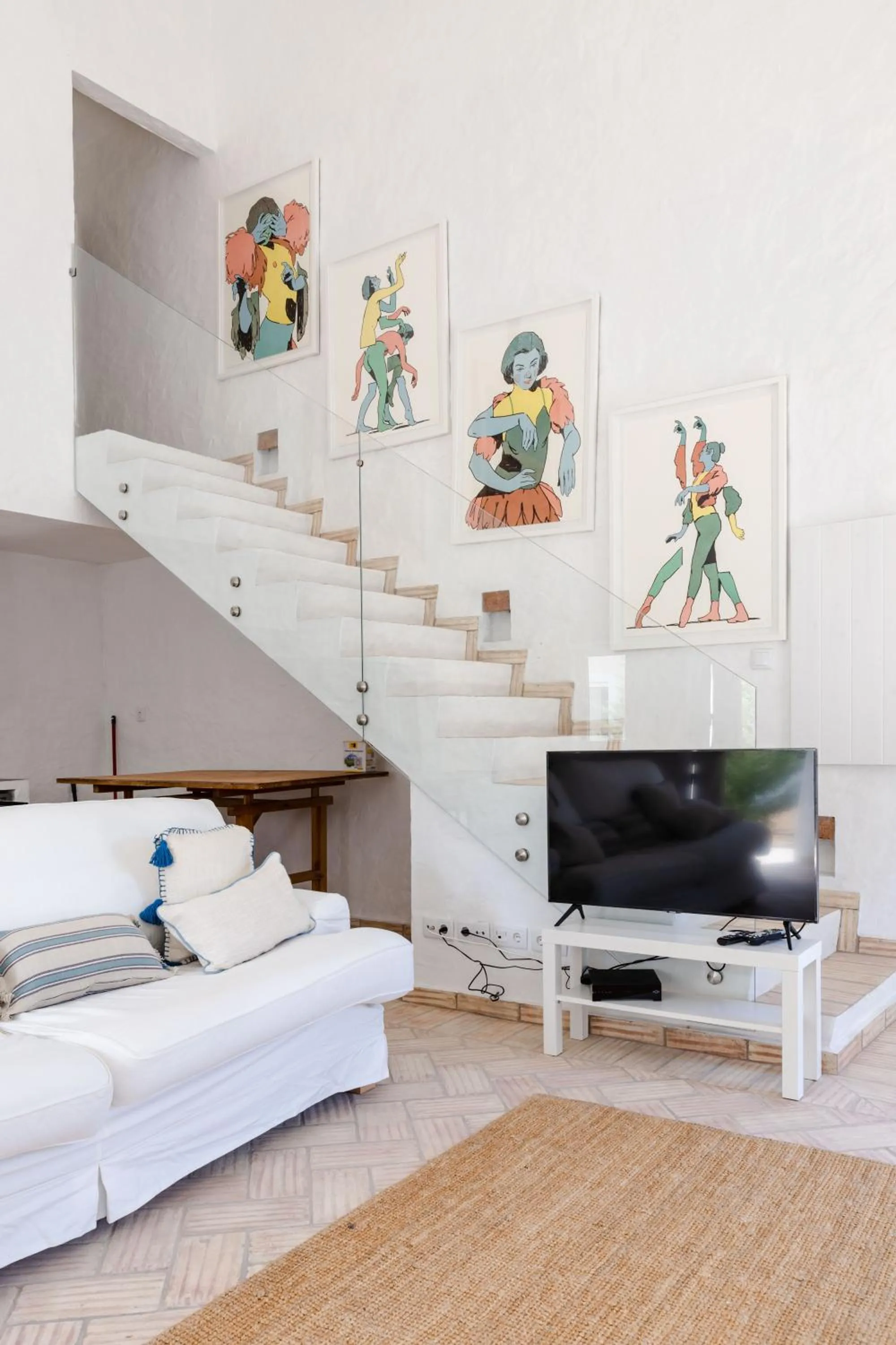 TV and multimedia, Bed in Casa das Cegonhas