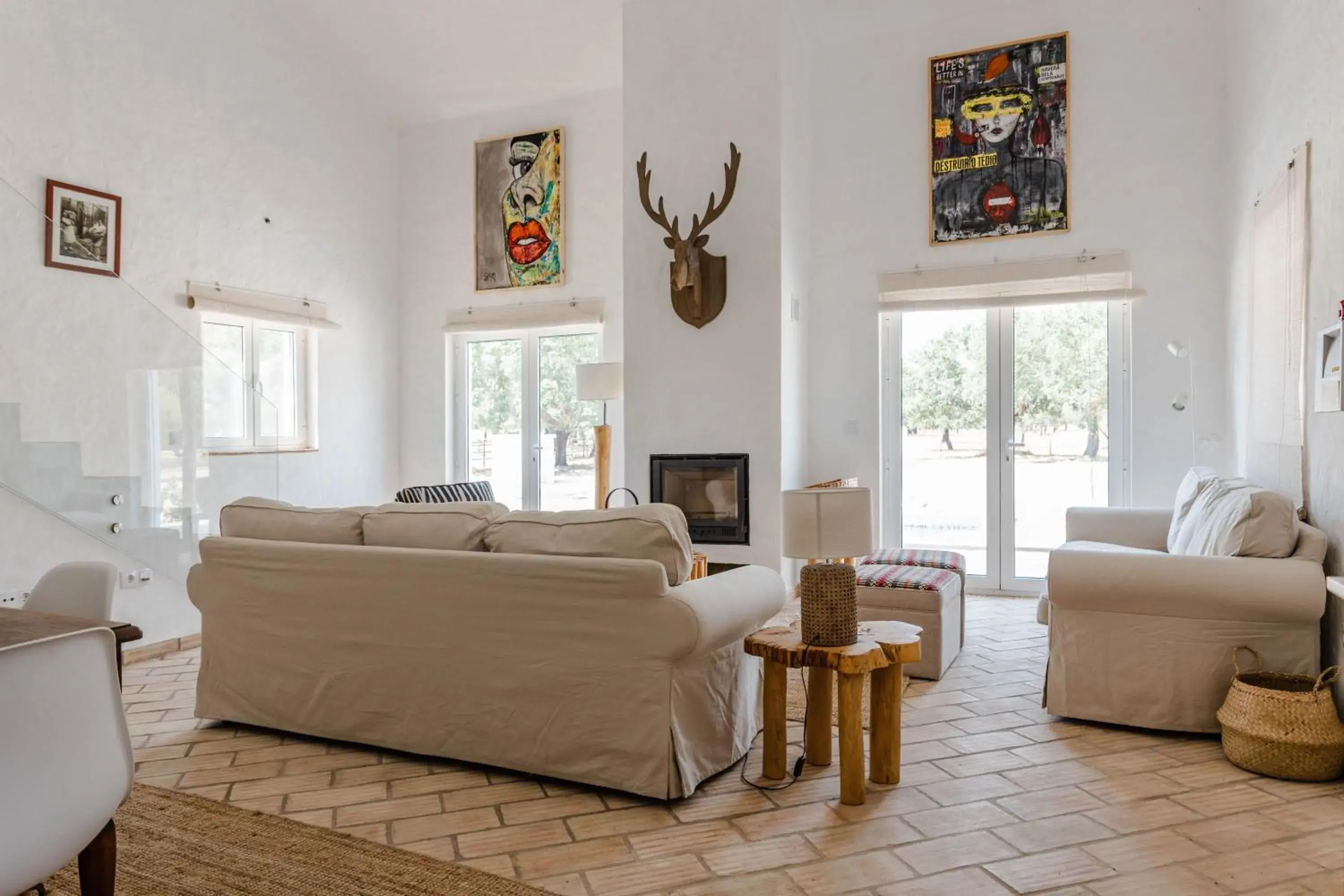 Living room in Casa das Cegonhas Living room in Casa das Cegonhas