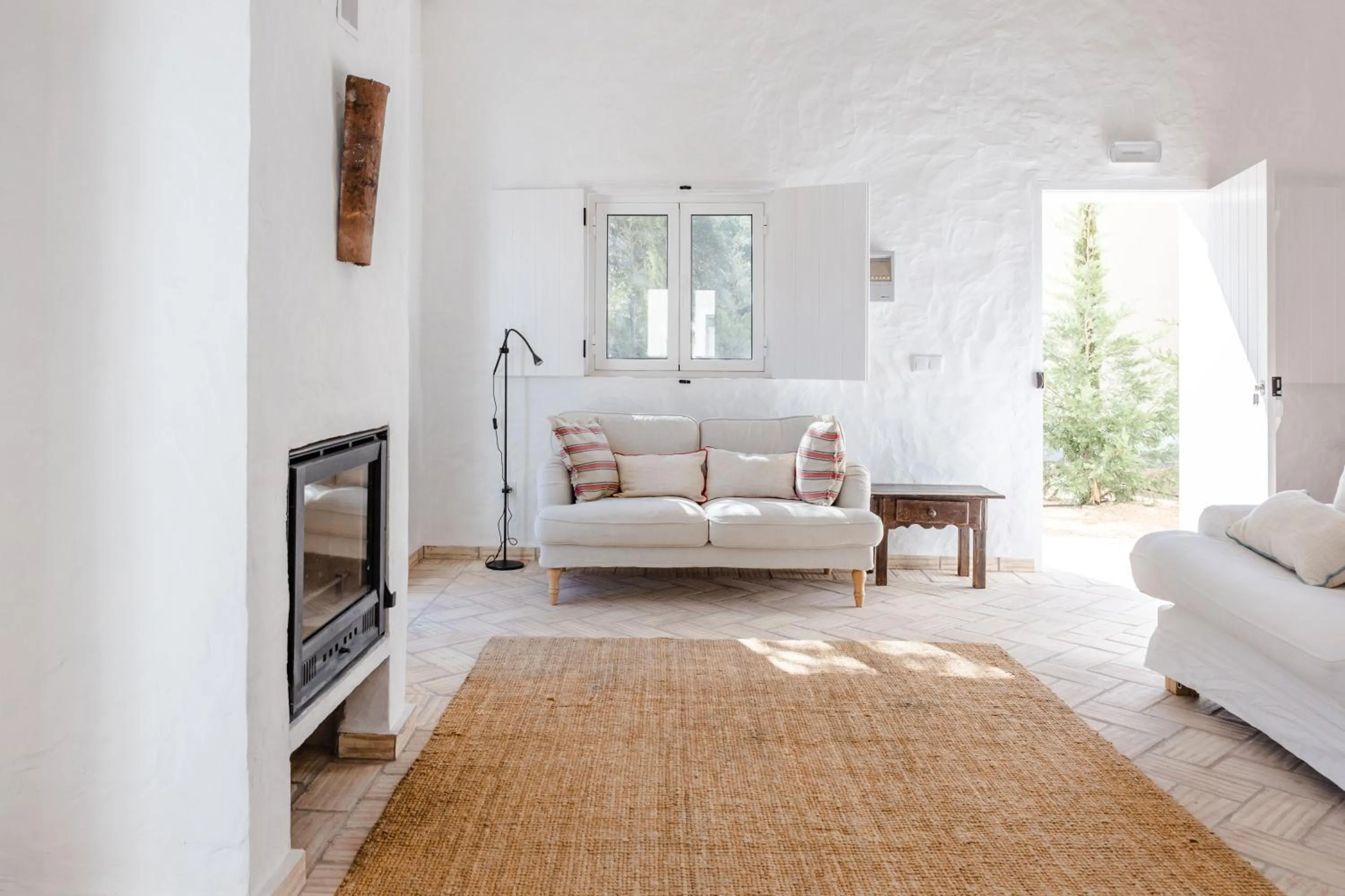 Living room, Bed in Casa das Cegonhas