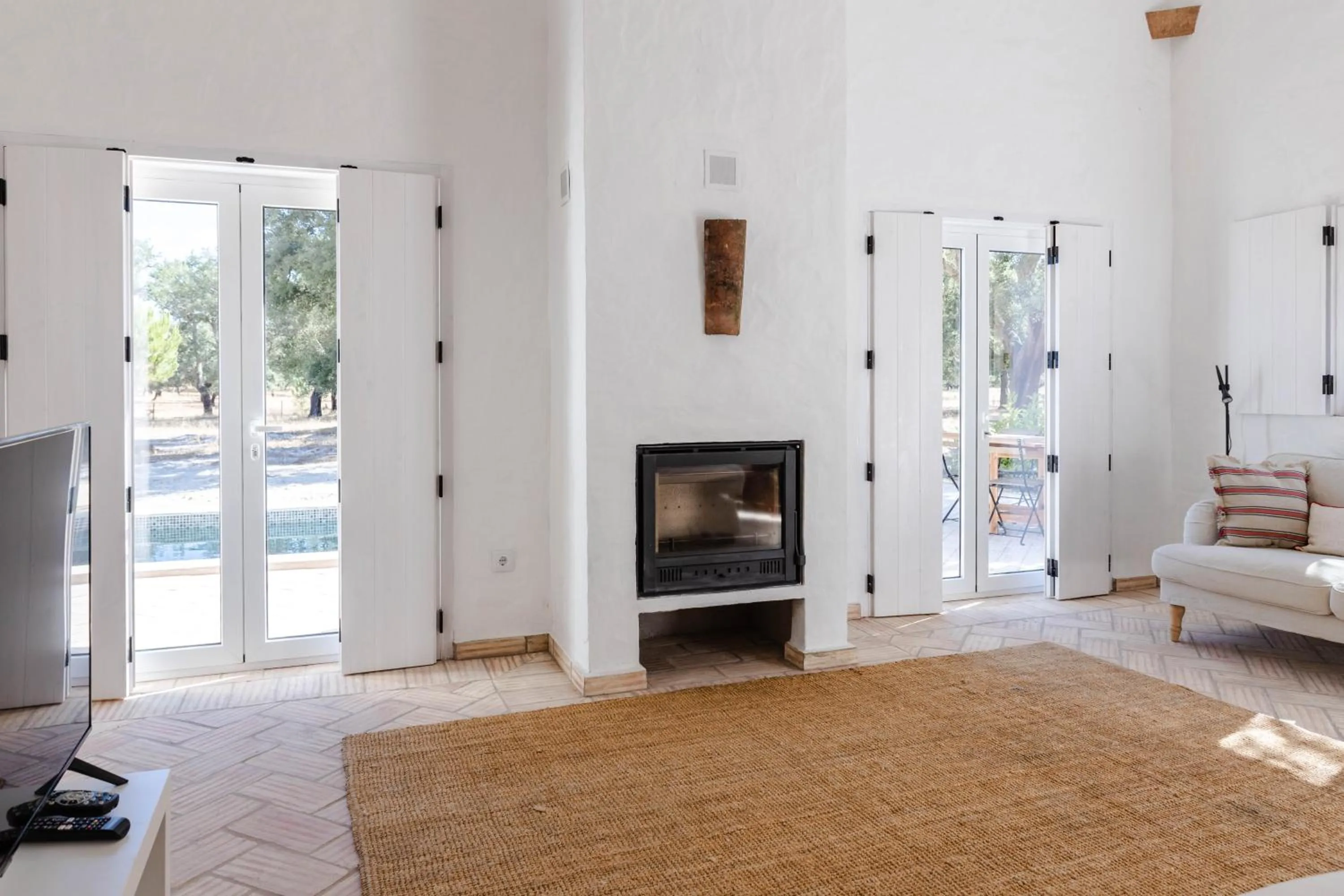 Living room in Casa das Cegonhas