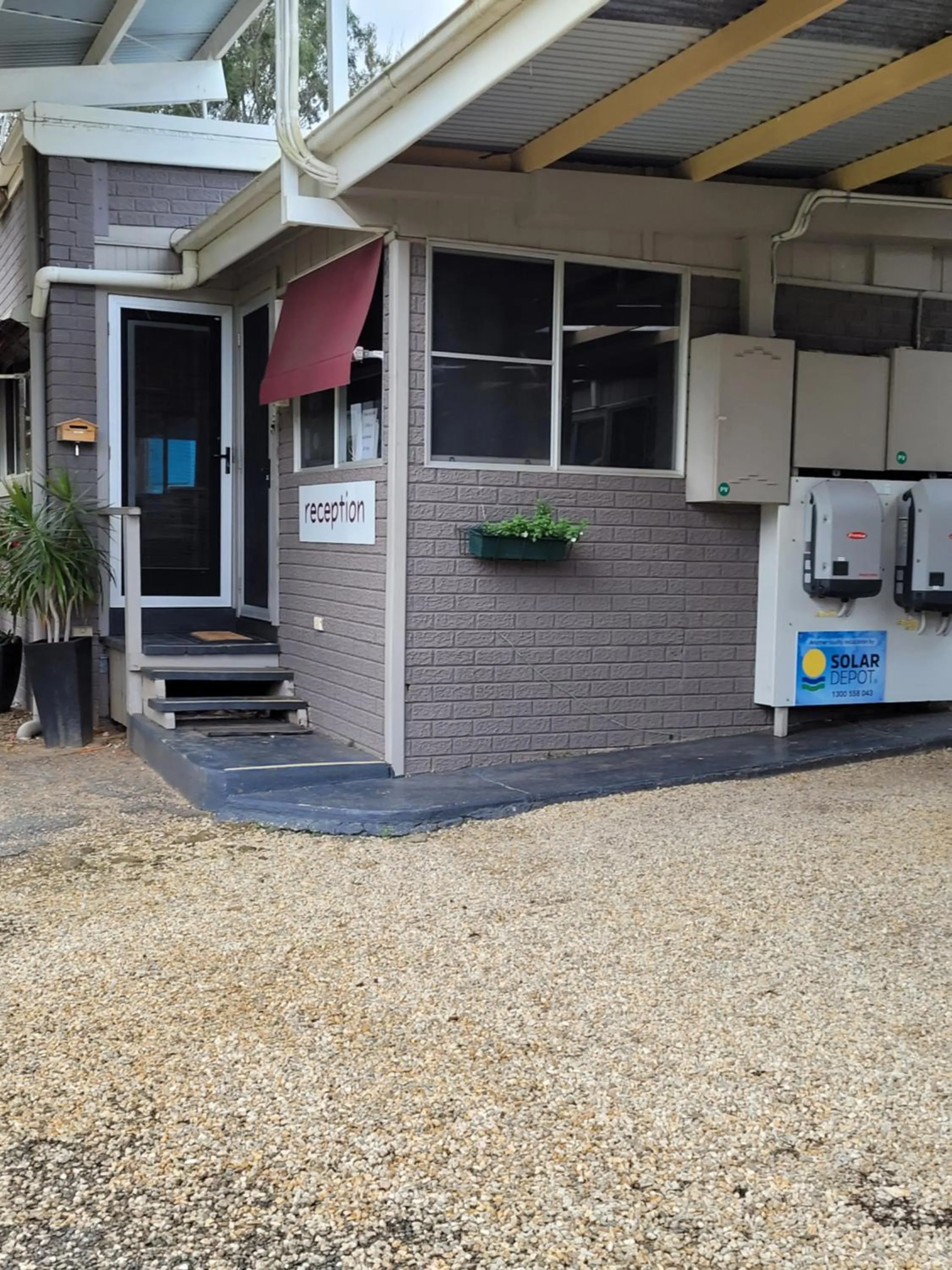 Facade/entrance in Jabiru Motel