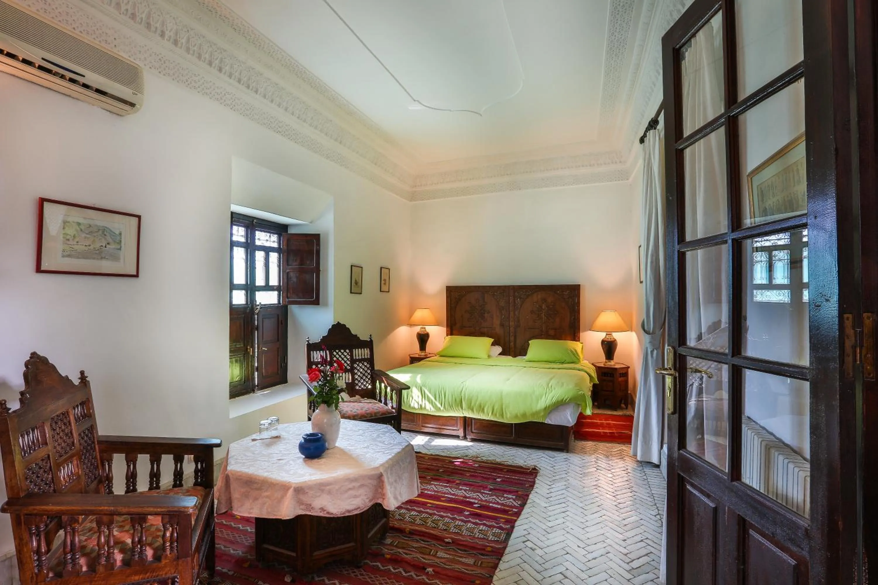 Photo of the whole room, Bed in Riad Dar El Assafir