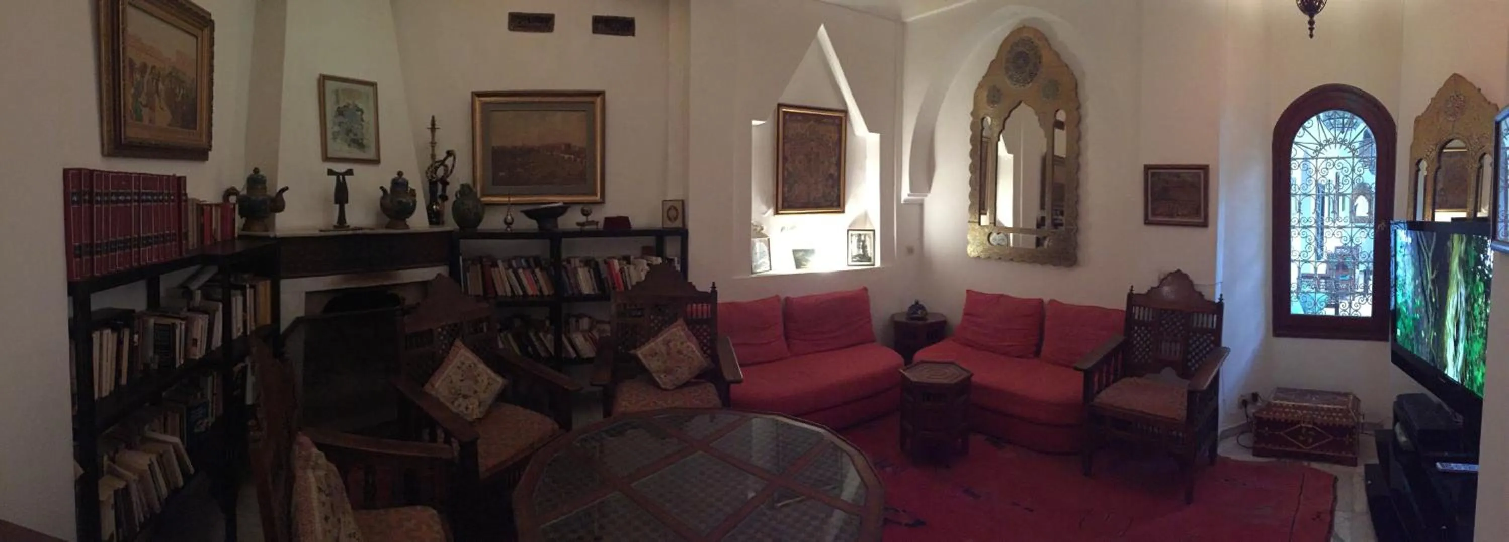 Living room in Riad Dar El Assafir