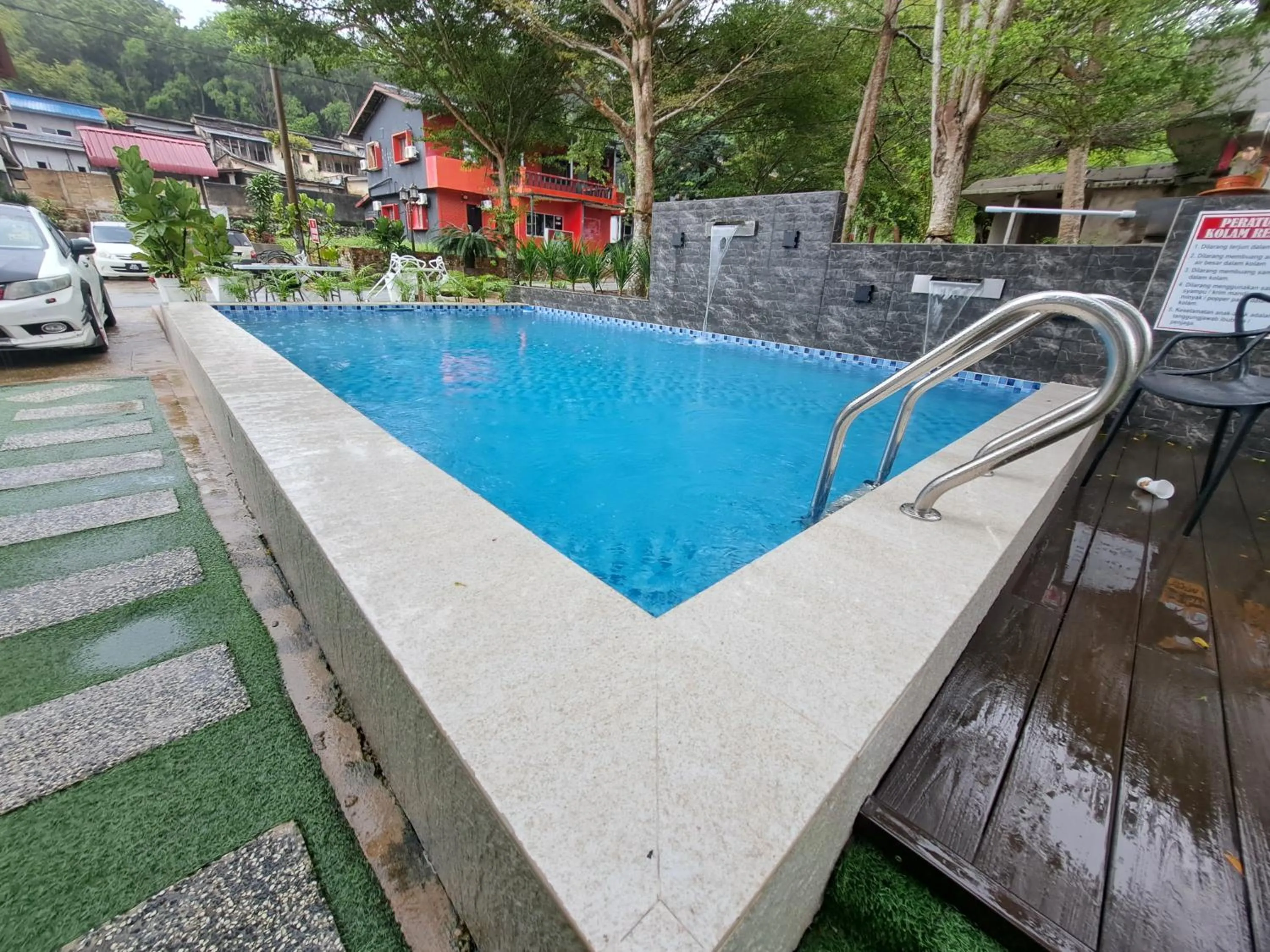 Swimming pool in Tc theme park Guest house