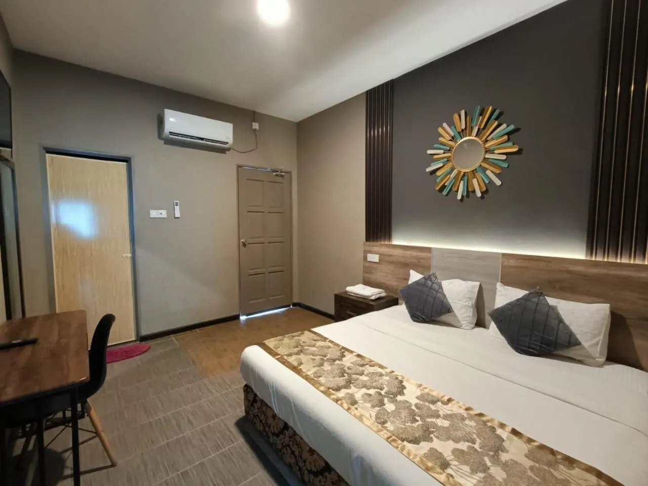 Bed in Tc theme park Guest house