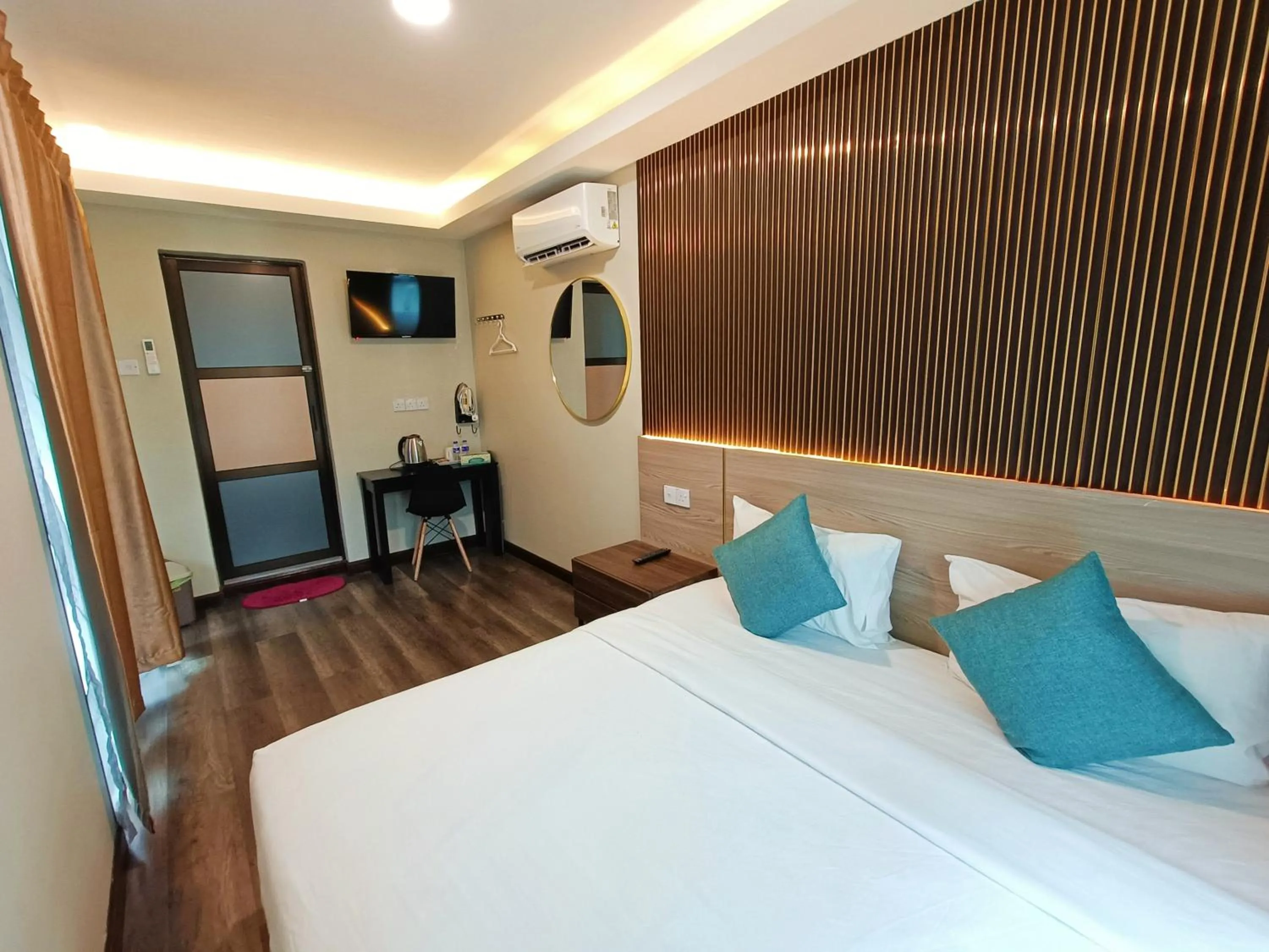 Bed in Tc theme park Guest house