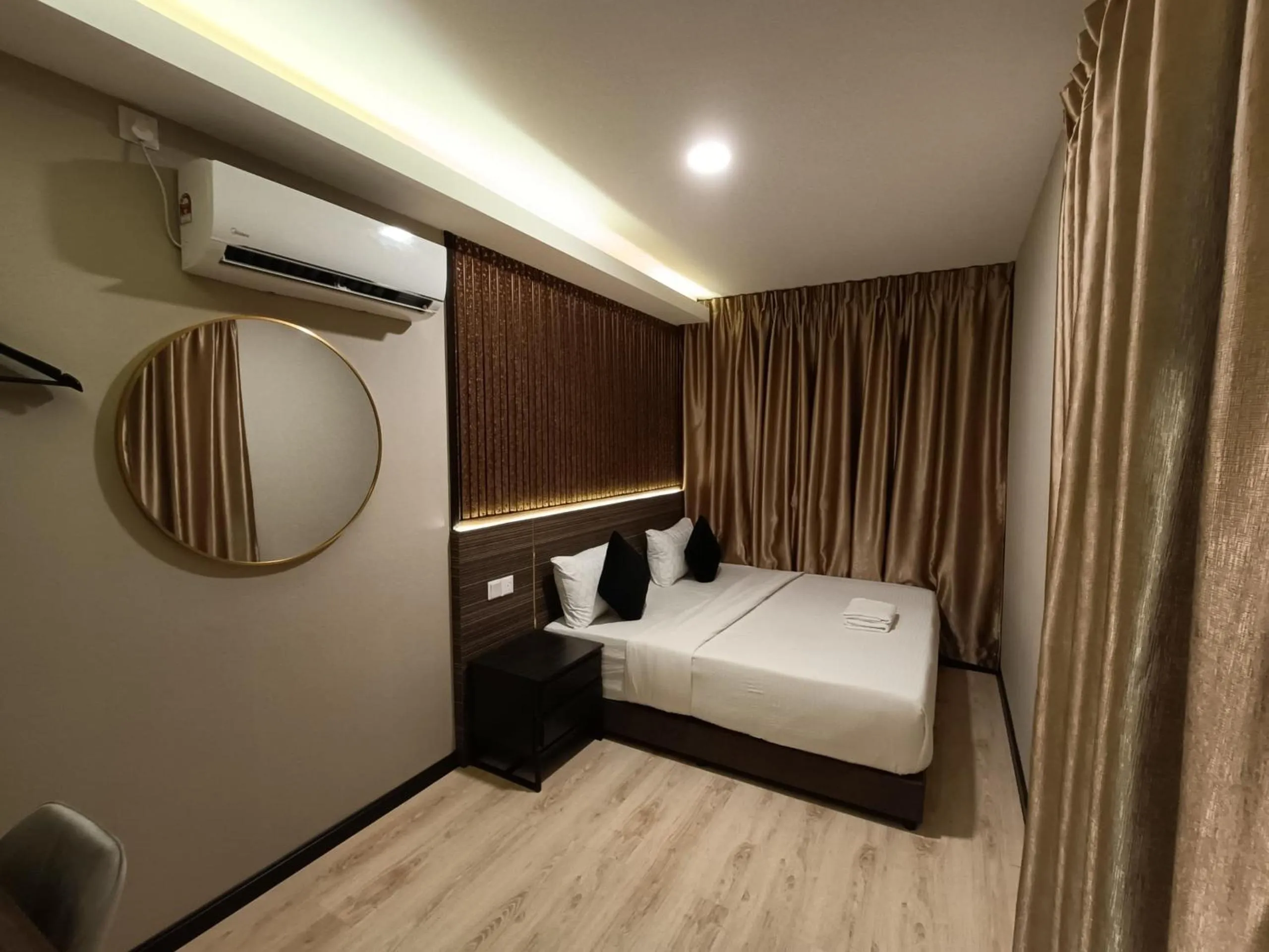 Bed in Tc theme park Guest house