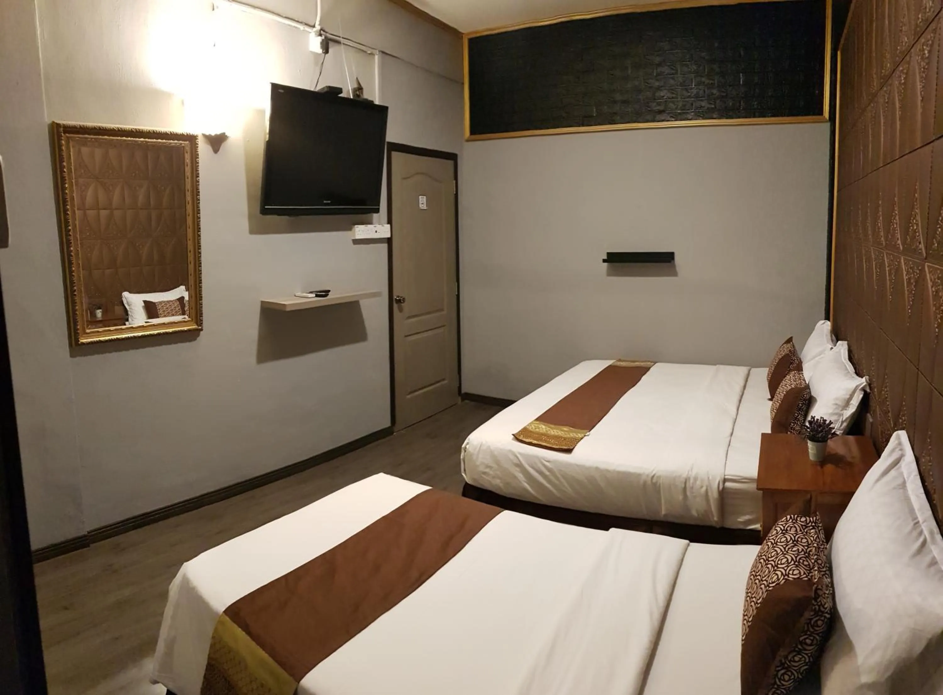 Bed in Tc theme park Guest house