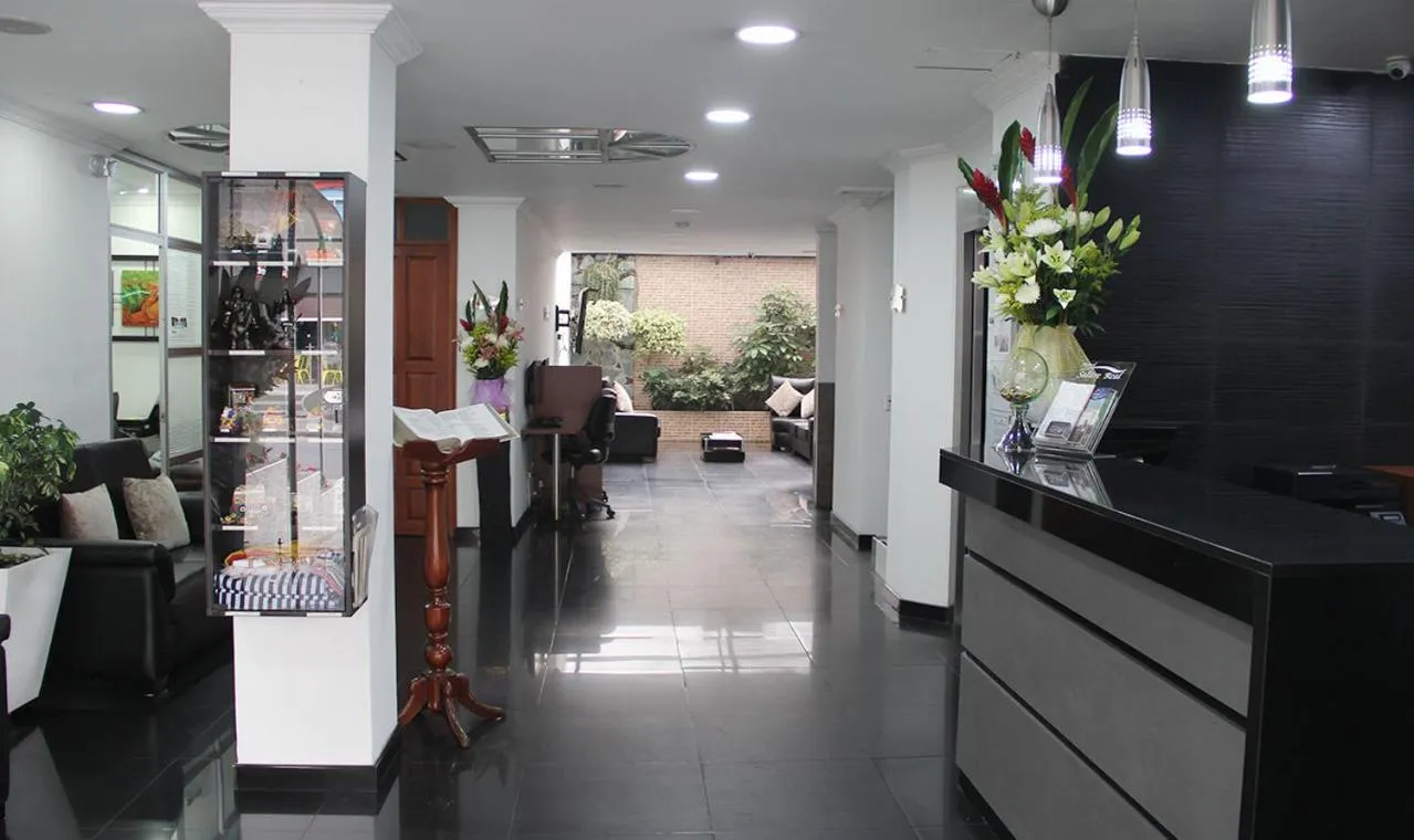 Lobby or reception in AW Hotel Salitre Real