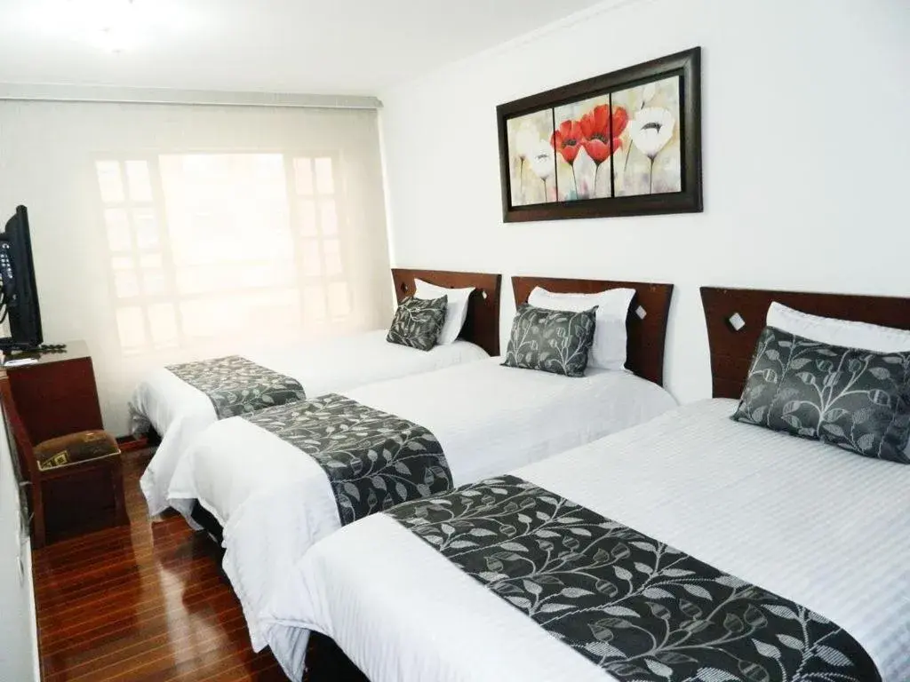 Bed in AW Hotel Salitre Real Bed in AW Hotel Salitre Real