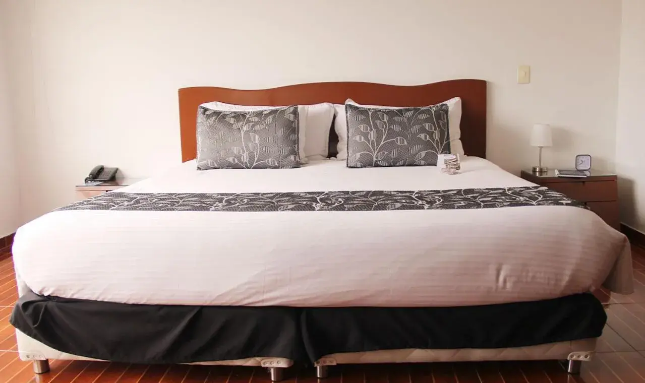 Bed in AW Hotel Salitre Real Bed in AW Hotel Salitre Real