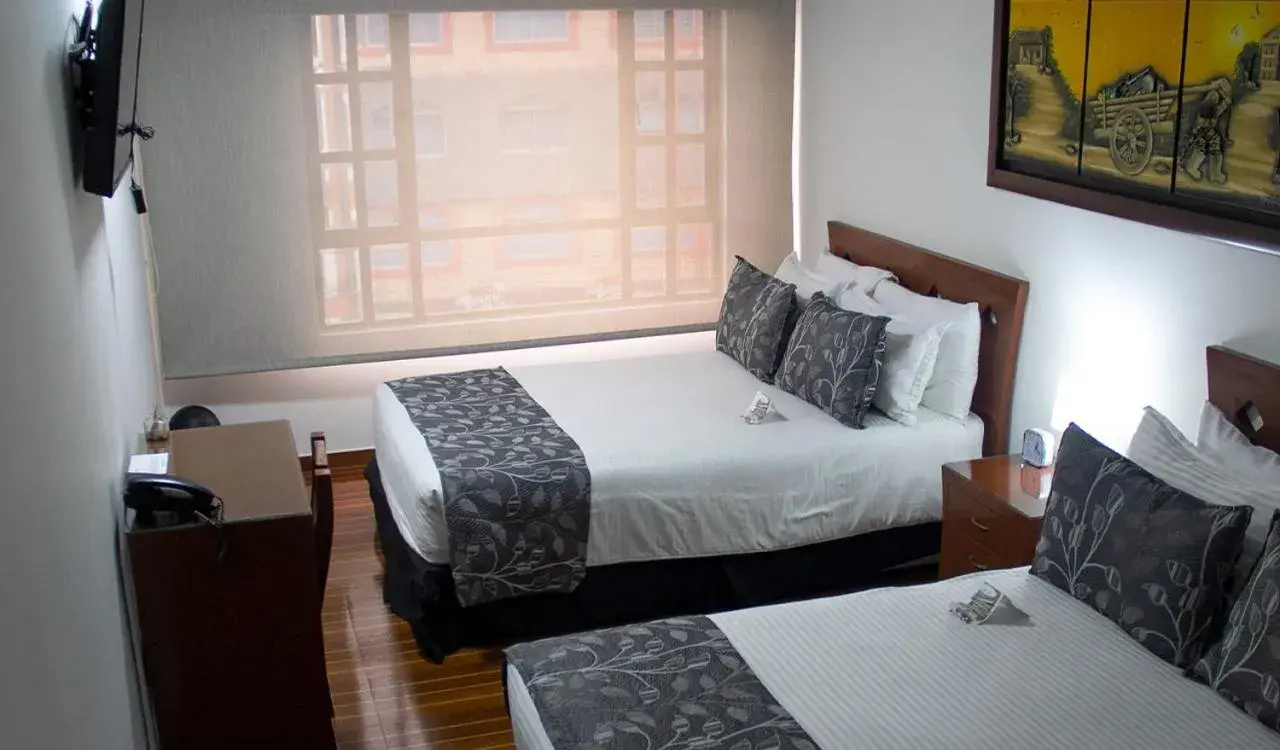 Bed in AW Hotel Salitre Real Bed in AW Hotel Salitre Real