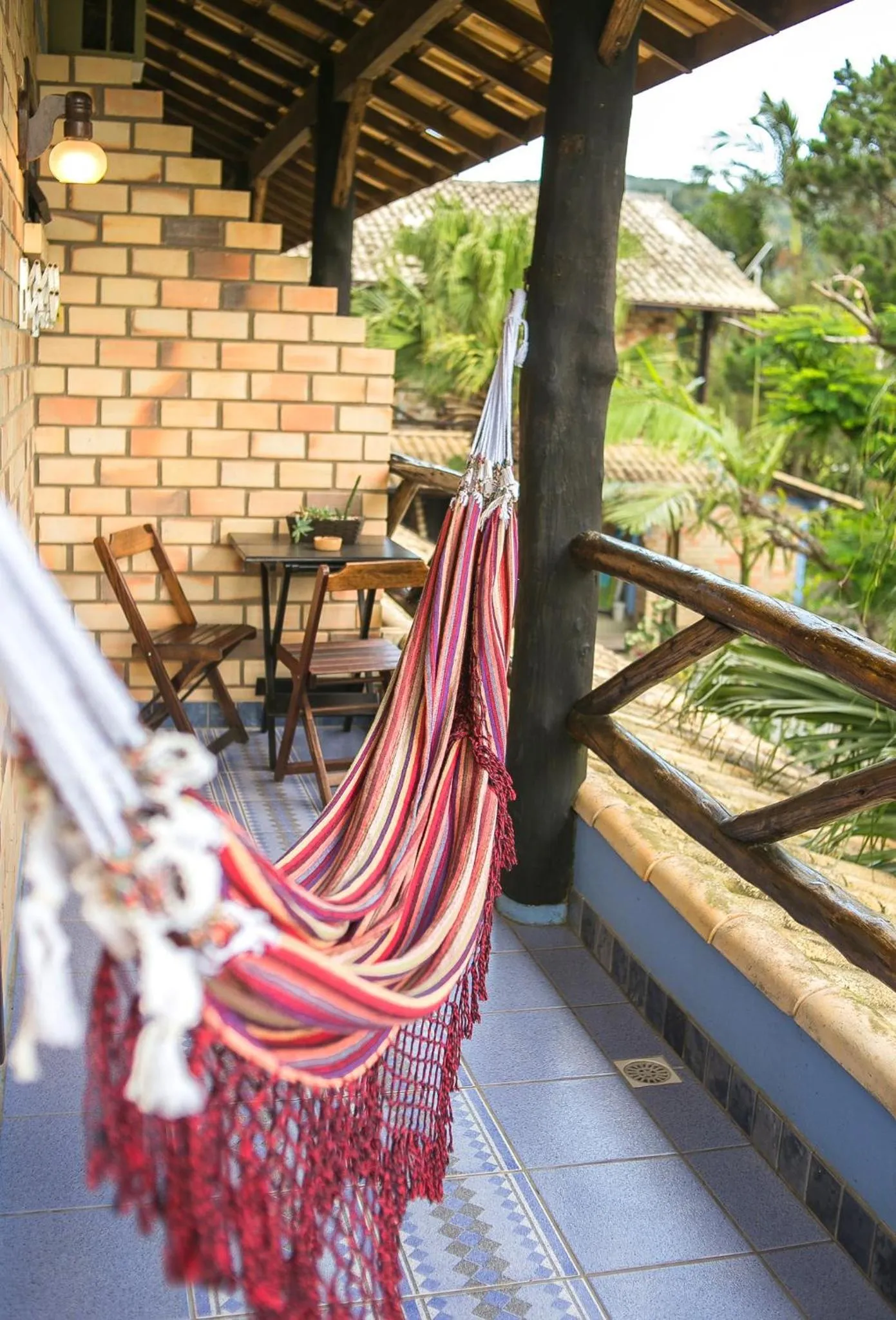 Balcony/Terrace in Pousada do Véio