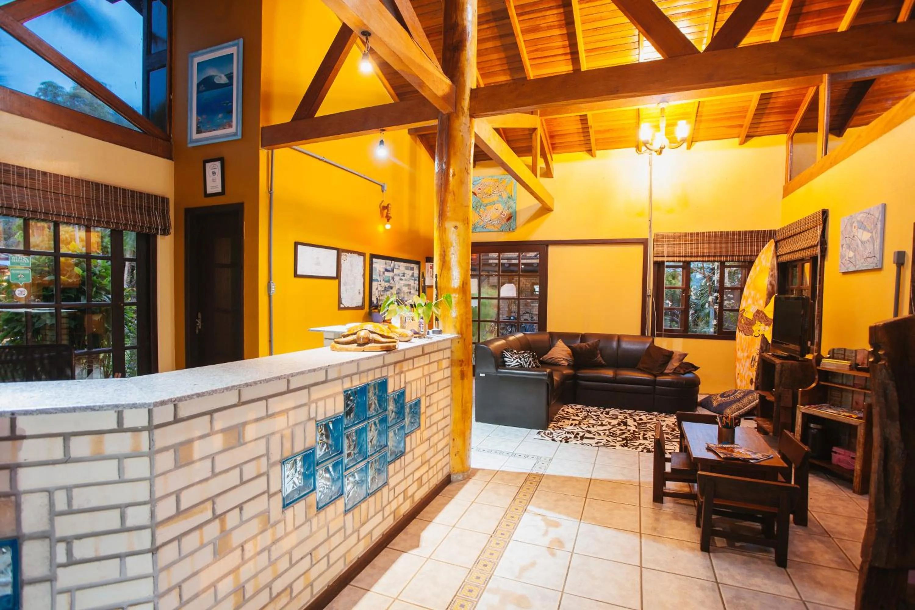 Lobby or reception in Pousada do Véio