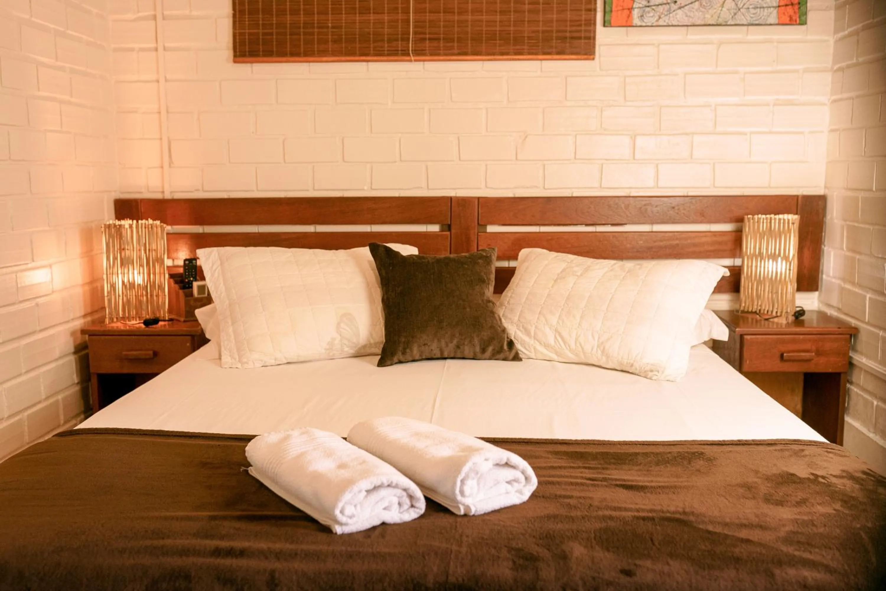 Bed in Pousada do Véio