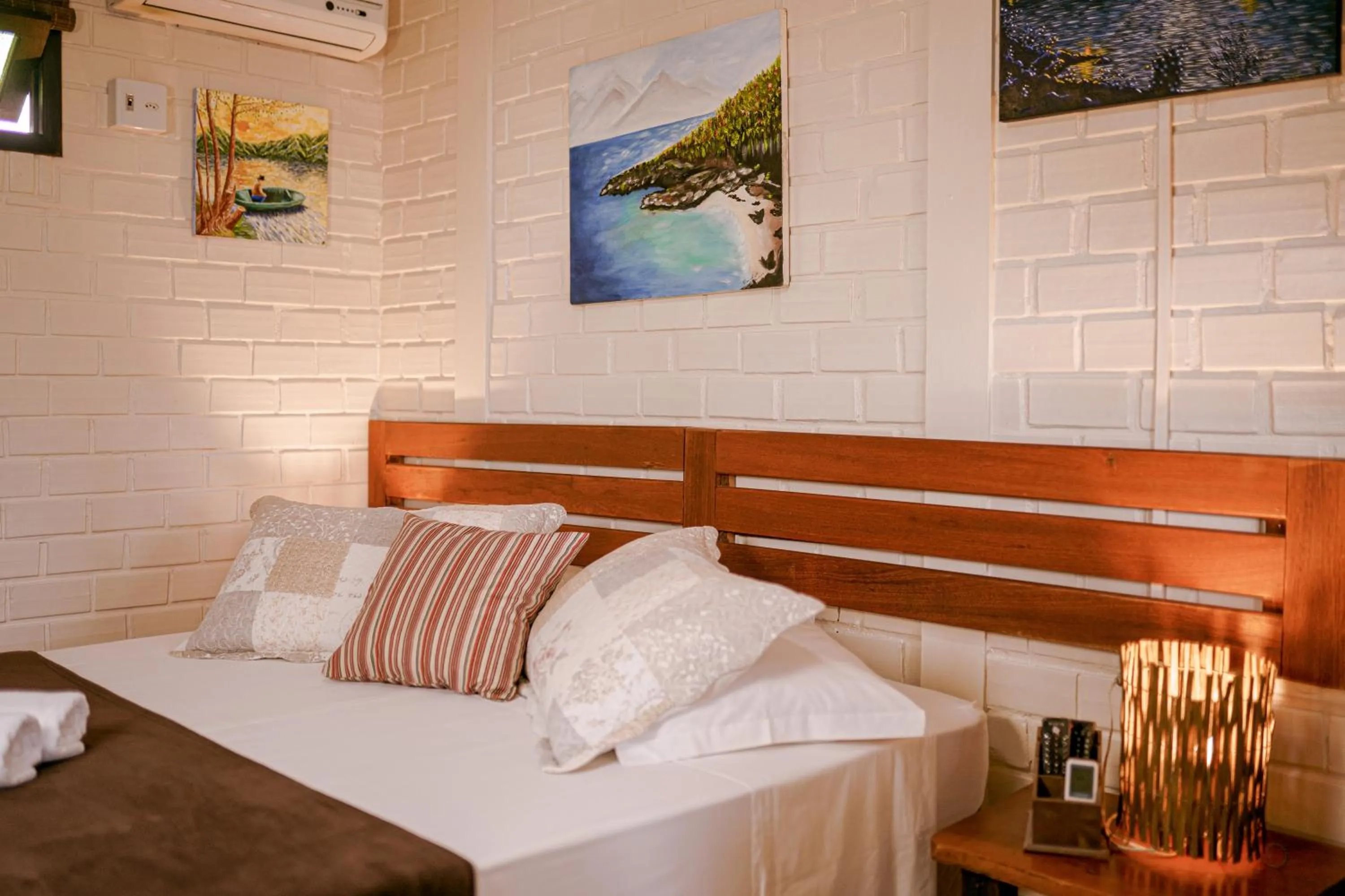 Bed in Pousada do Véio