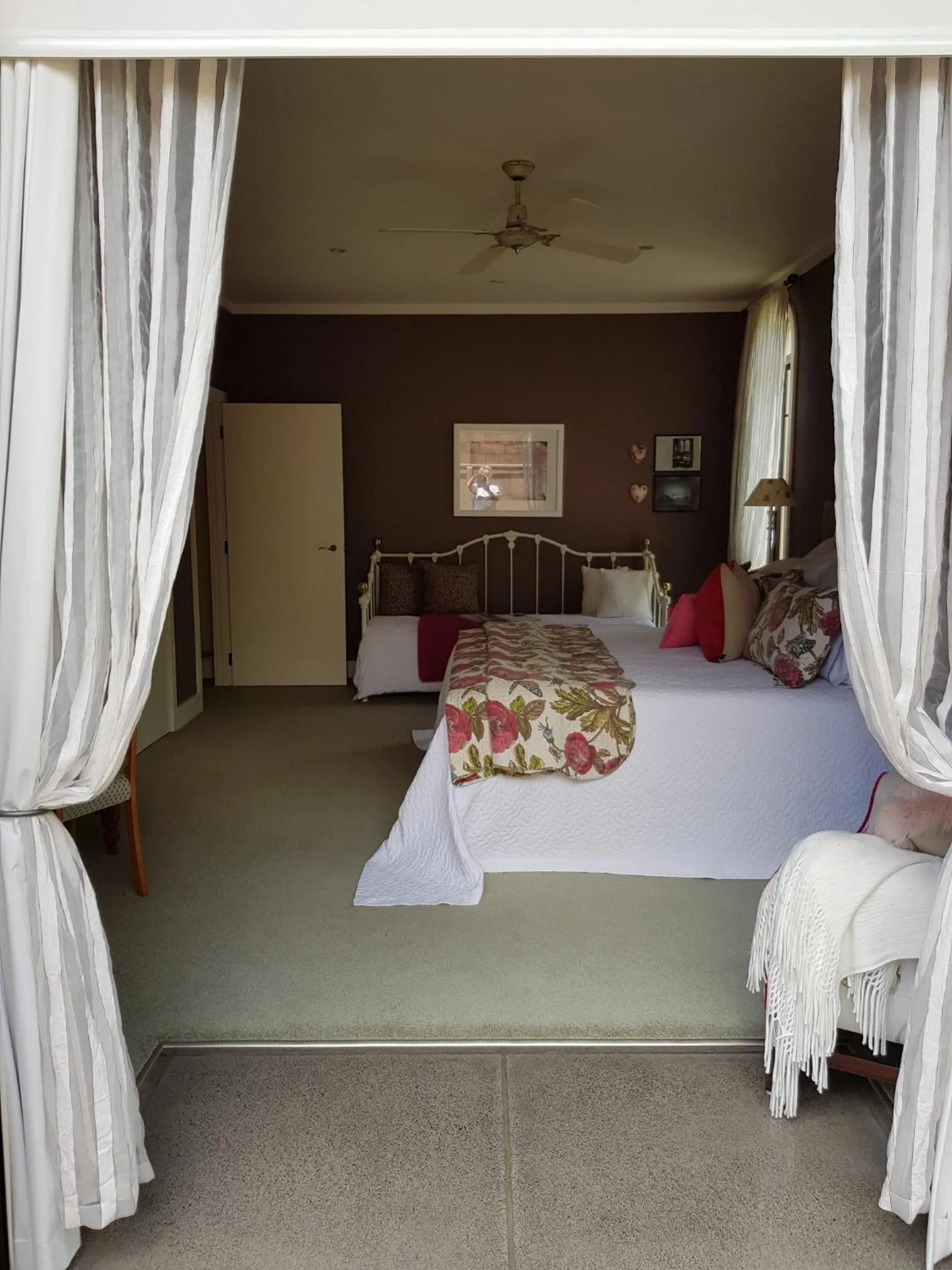 Bedroom, Bed in Villa Te Soro Bed and breakfast