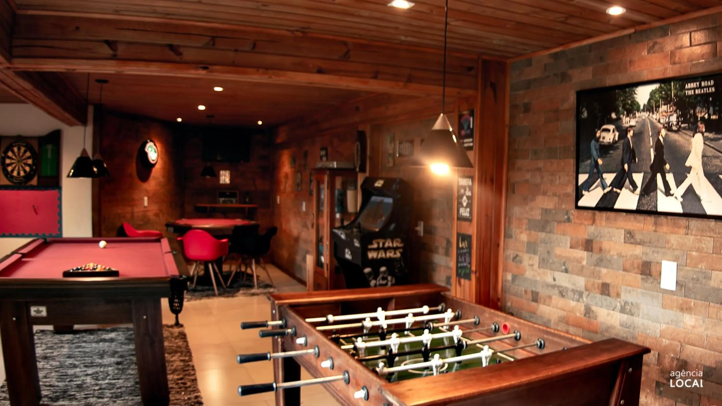 Game Room in Pousada Natribus Rosa
