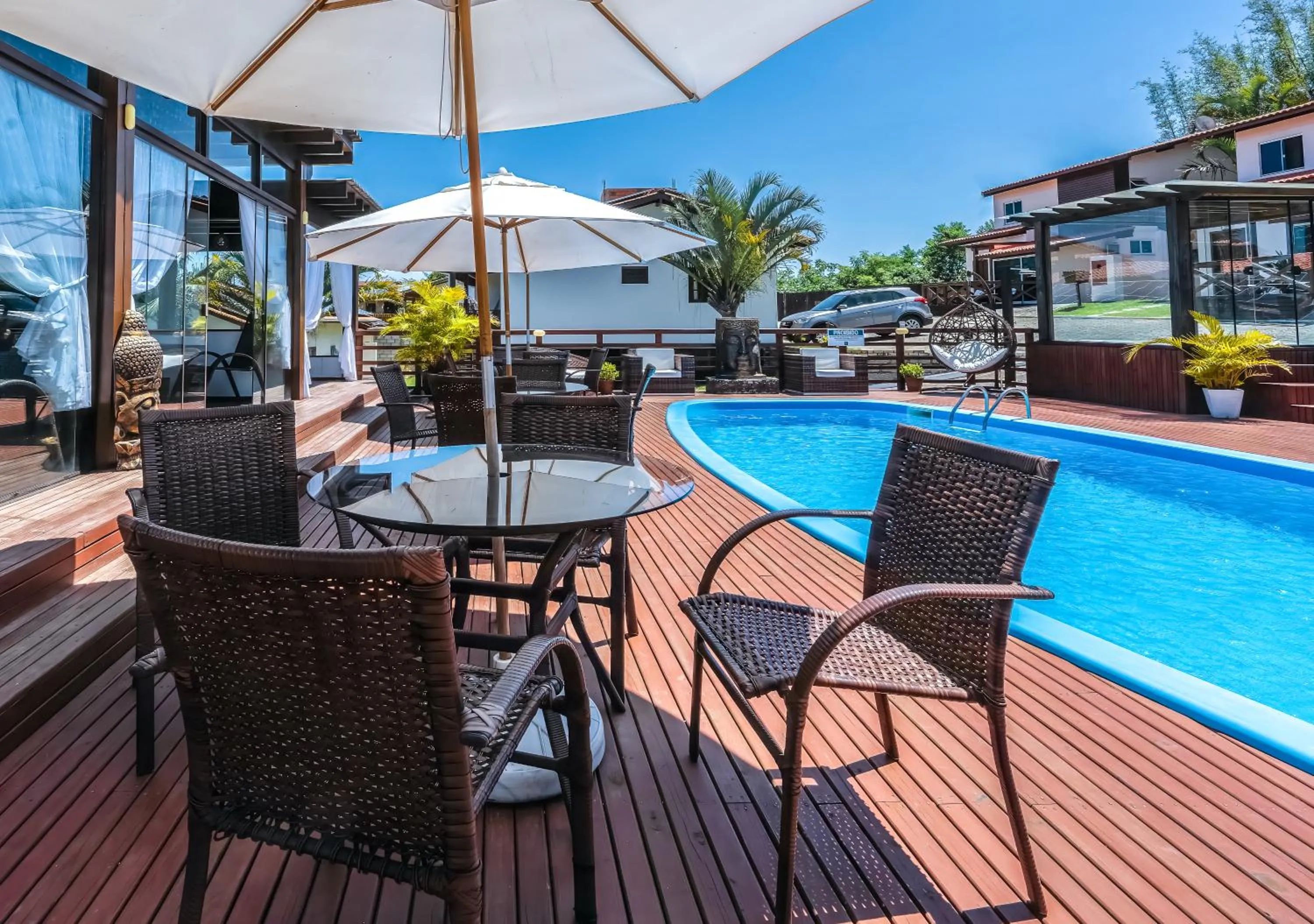 Swimming pool in Pousada Natribus Rosa