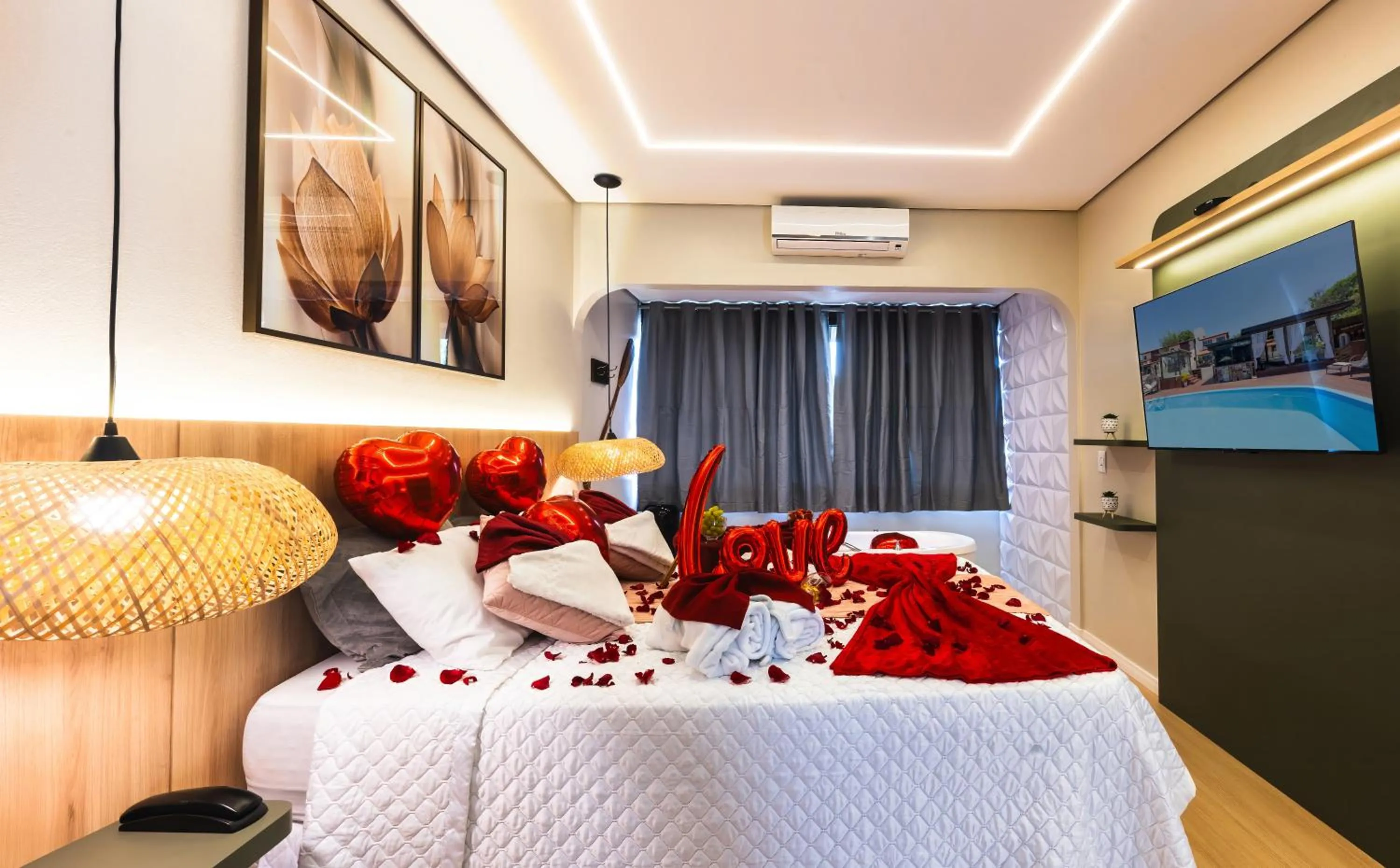 TV and multimedia in Pousada Natribus Rosa