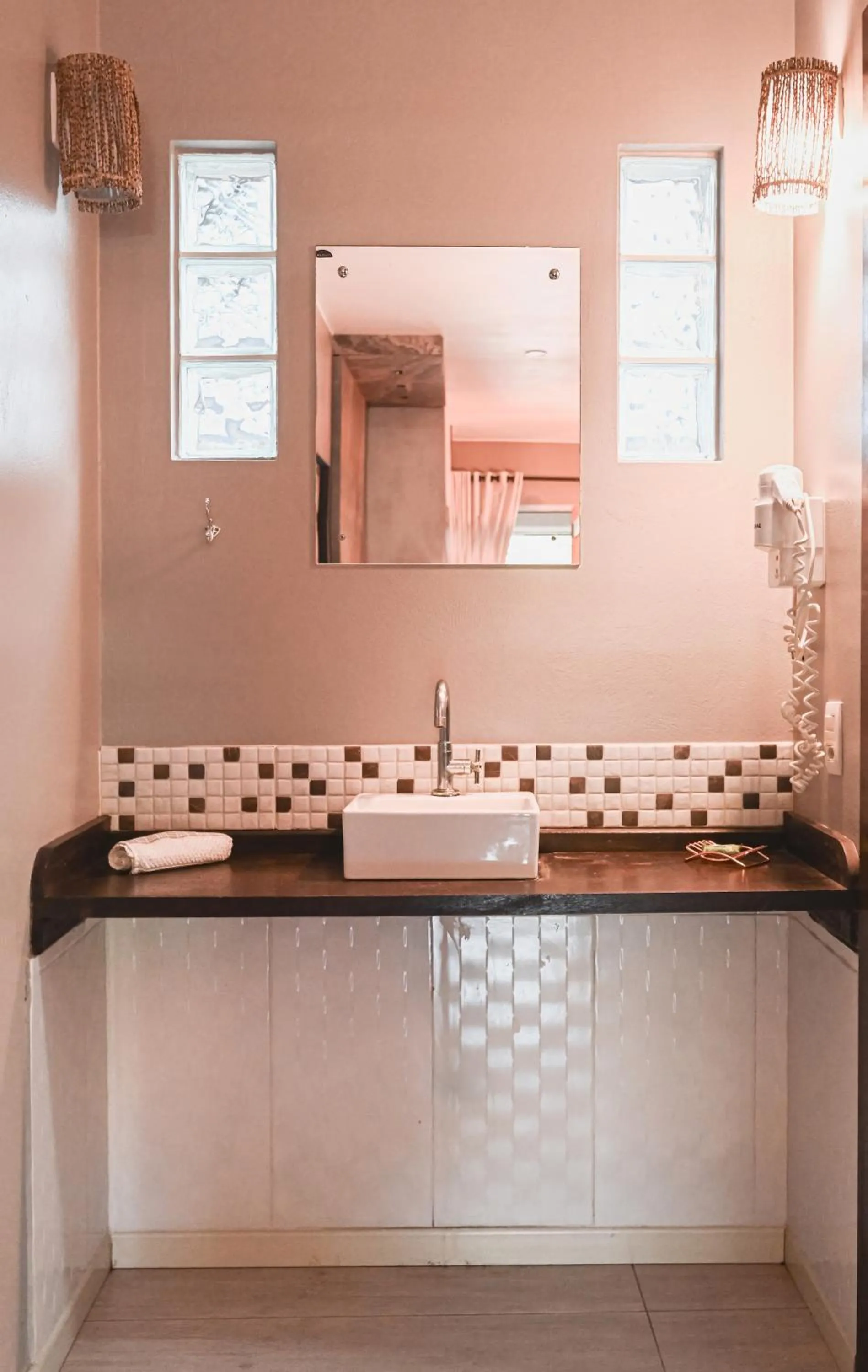 Bathroom in Pousada Natribus Rosa