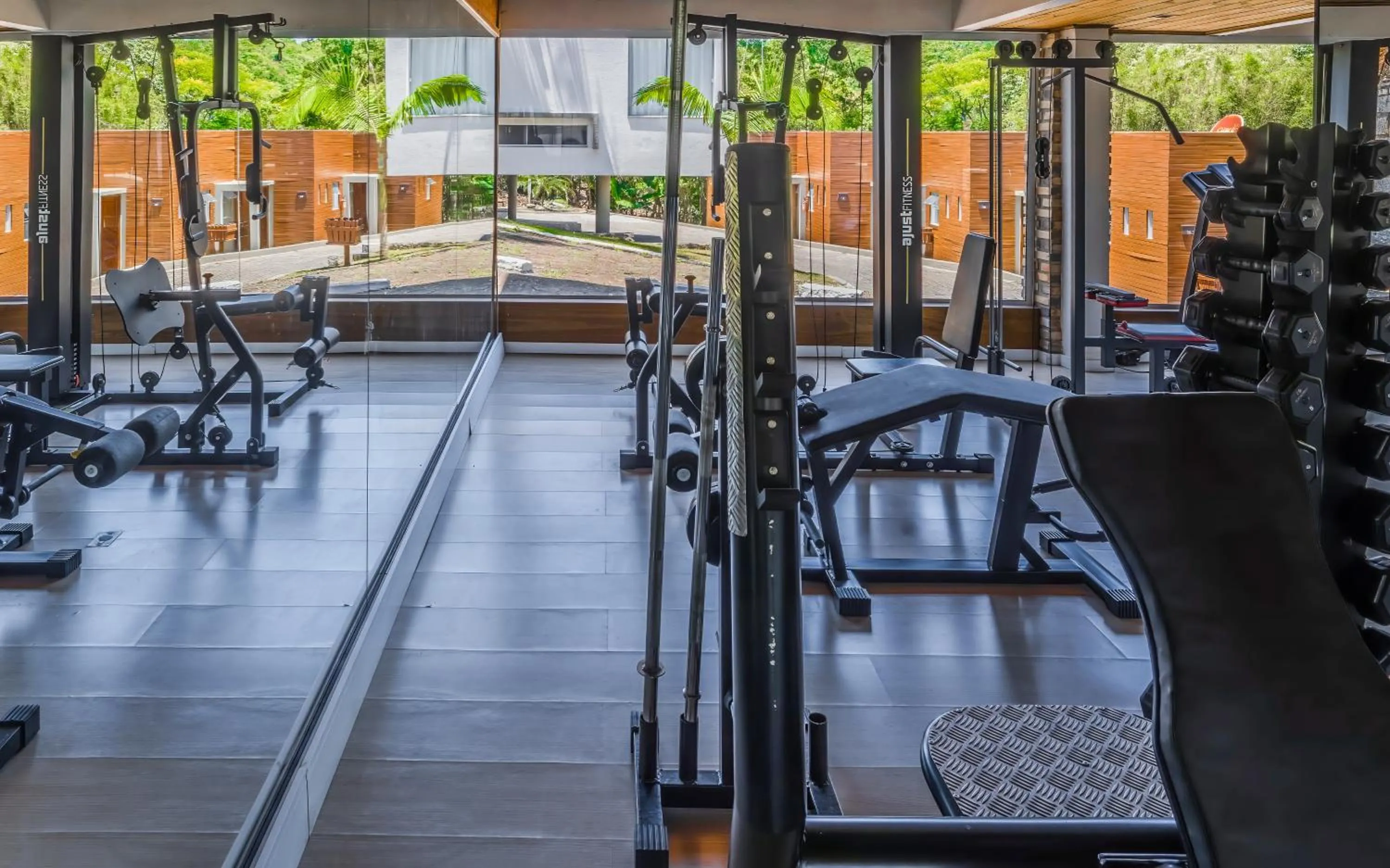 Fitness centre/facilities in Pousada Natribus Rosa