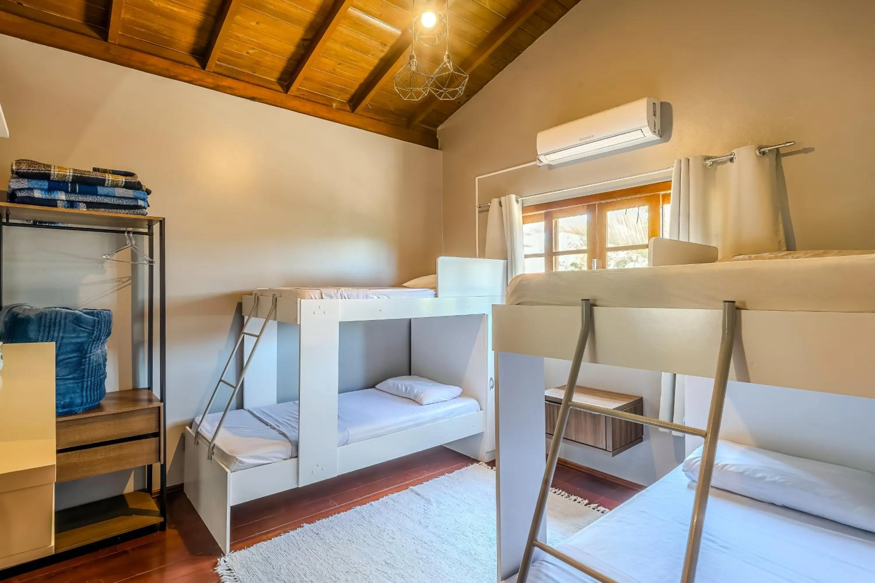 Bed in Pousada Natribus Rosa