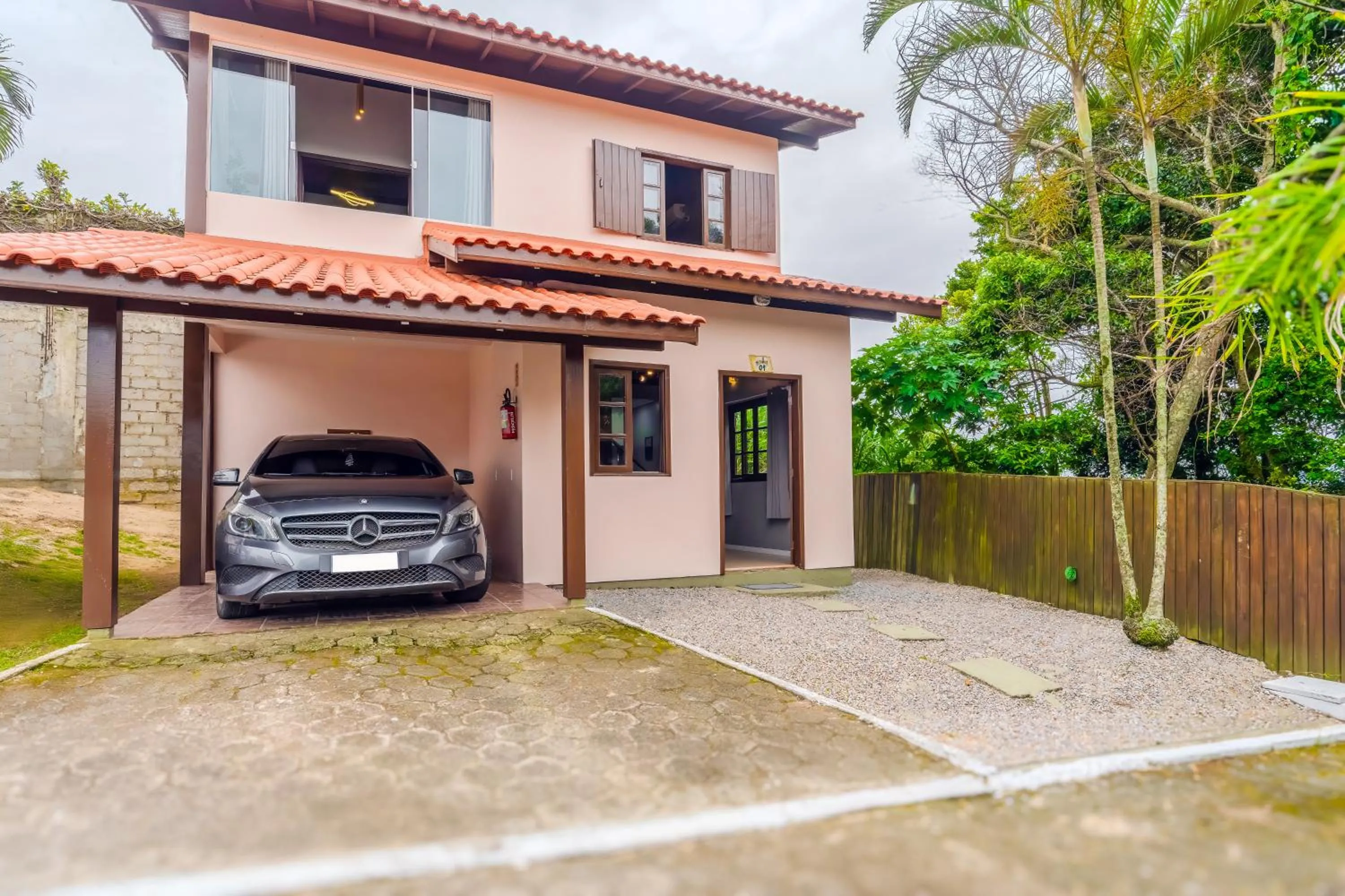 Property building in Pousada Natribus Rosa