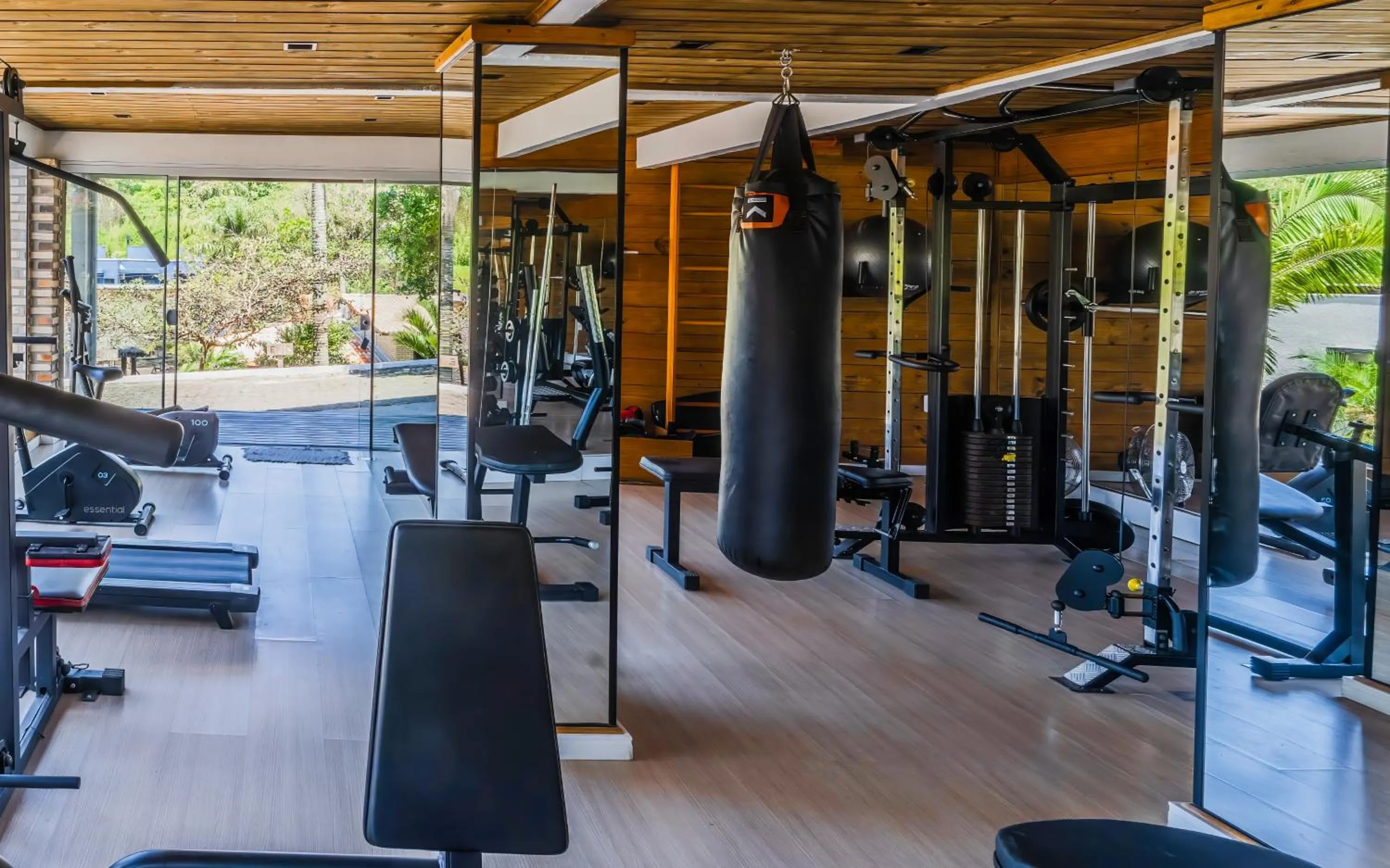 Fitness centre/facilities in Pousada Natribus Rosa