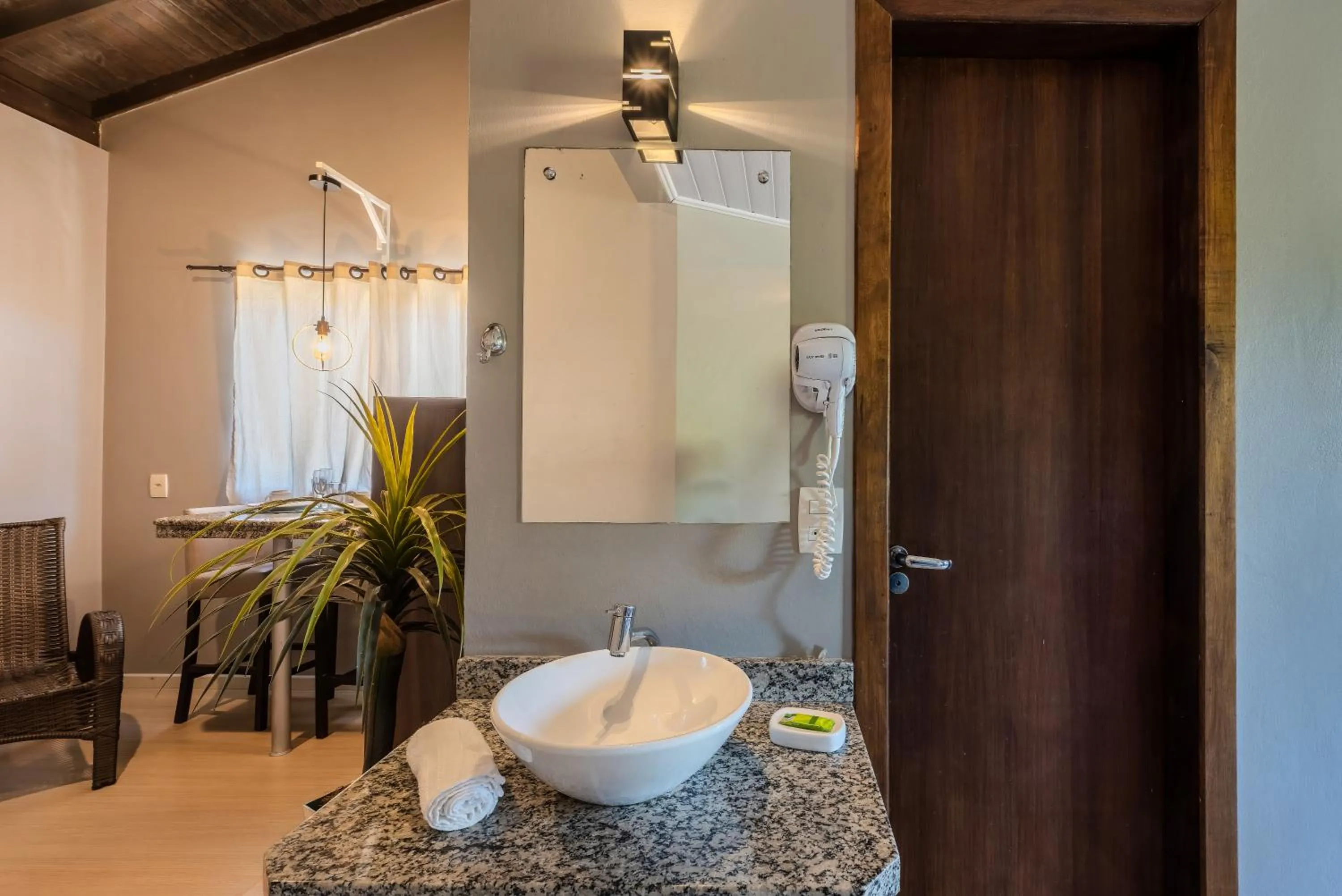 Bathroom in Pousada Natribus Rosa