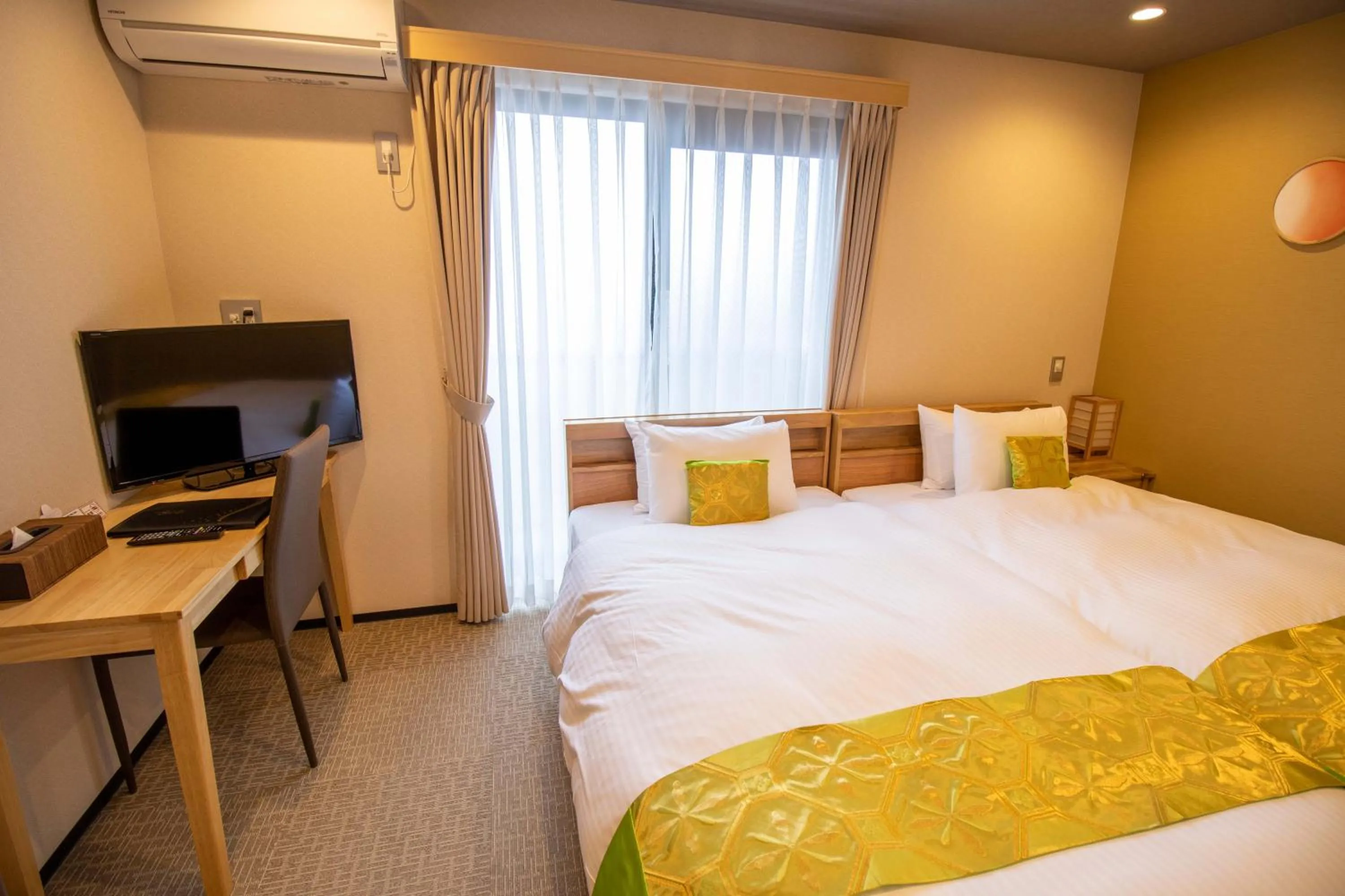 Bed in Stay SAKURA Kyoto Kiyomizu Gojo