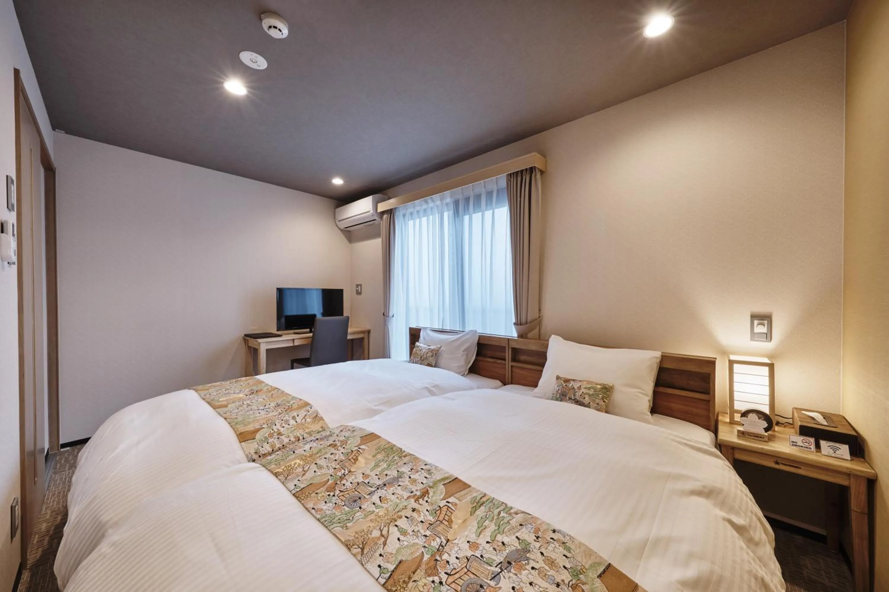 Bed in Stay SAKURA Kyoto Kiyomizu Gojo