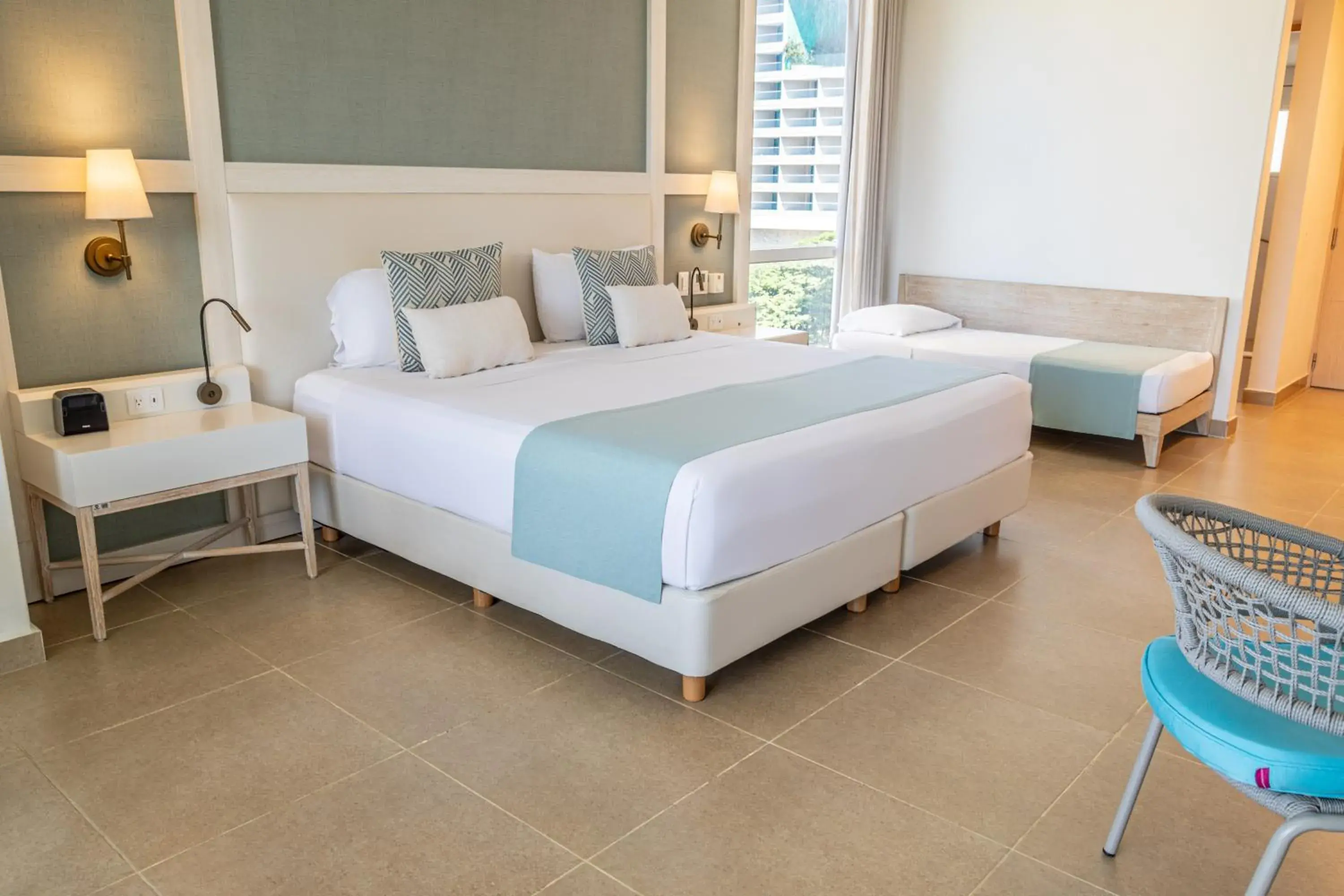 Bed in Hotel Irotama Lago Bed in Hotel Irotama Lago