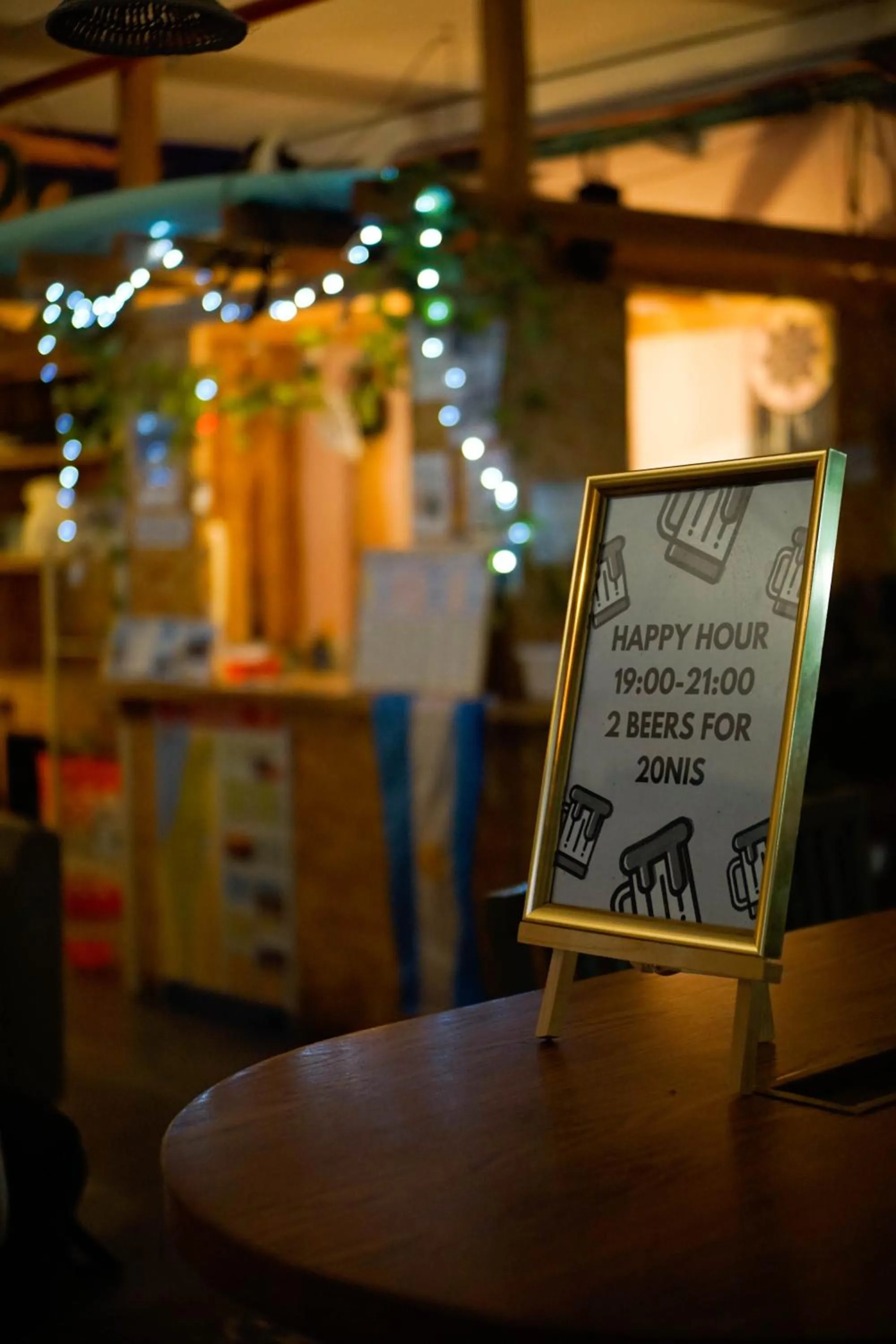 Logo/Certificate/Sign in Jungle Jaffa Hostel Age 18 to 45