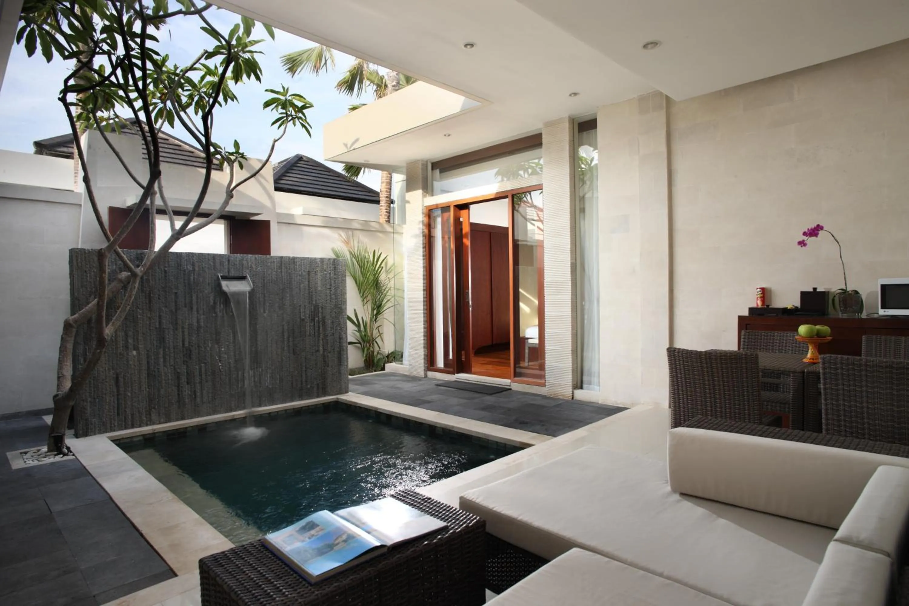 Living room in Daluman Villas