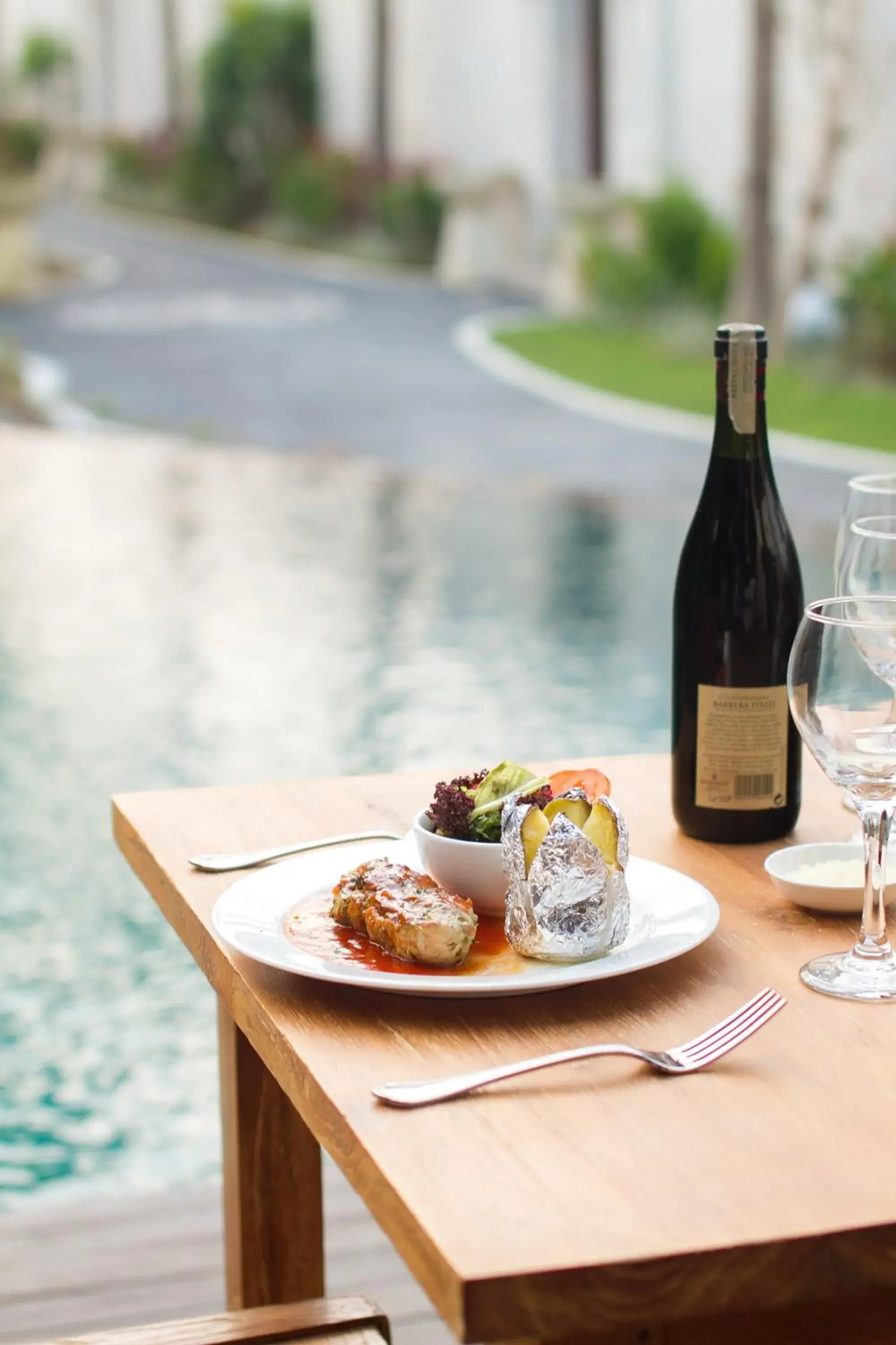 Food close-up in Daluman Villas Food close-up in Daluman Villas