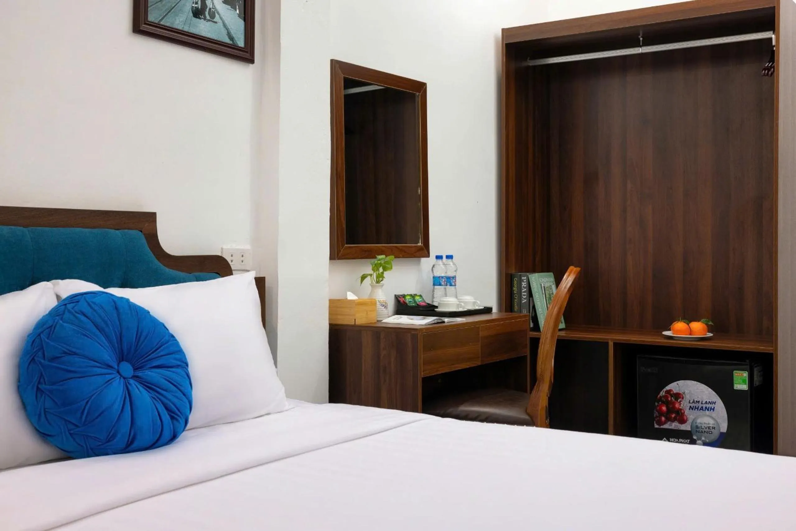 Bed in The Ambery Hanoi Boutique Hotel & Travel