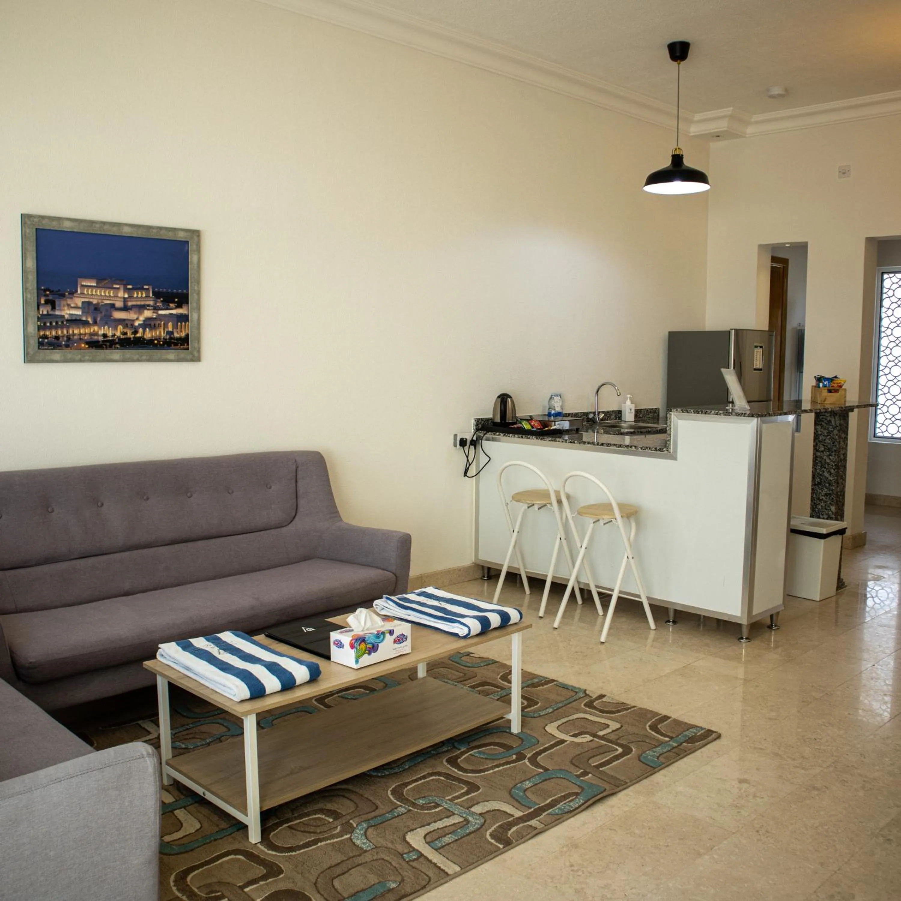 Kitchen or kitchenette in THE POOL VILLA - TANUF