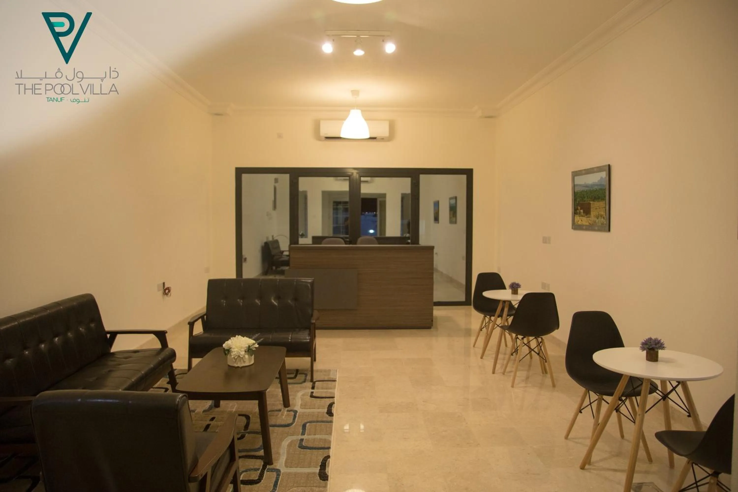 Lobby or reception in THE POOL VILLA - TANUF