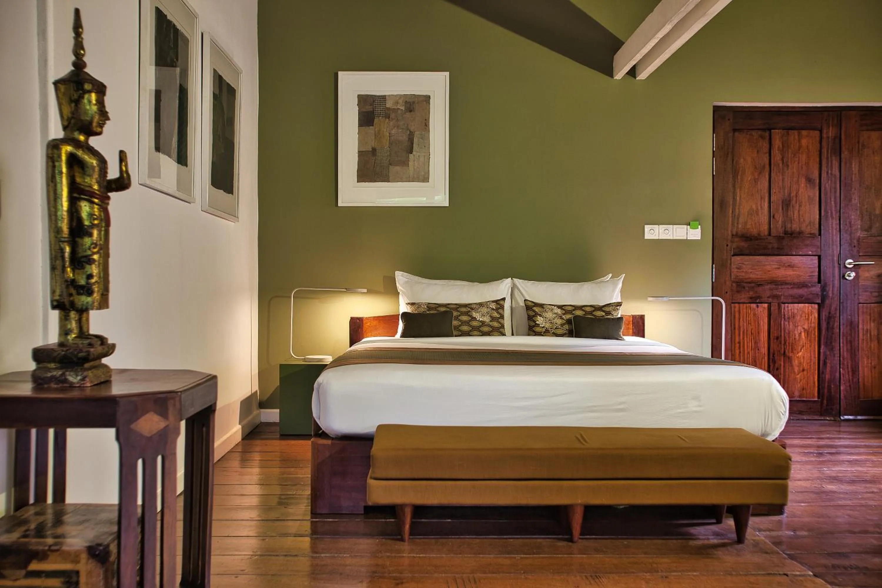 Suite with Pool View in Maison Polanka