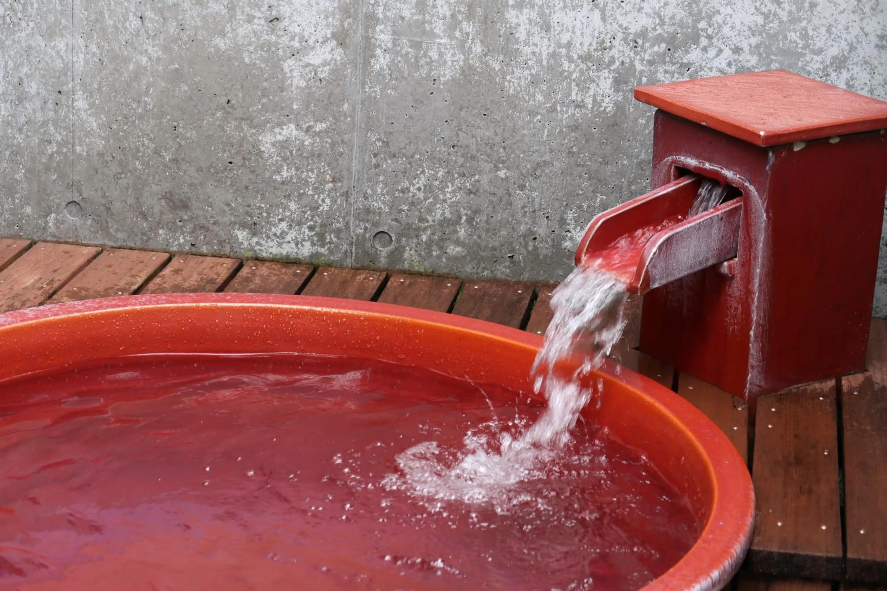 Open Air Bath in Kuranoyado Matsuya