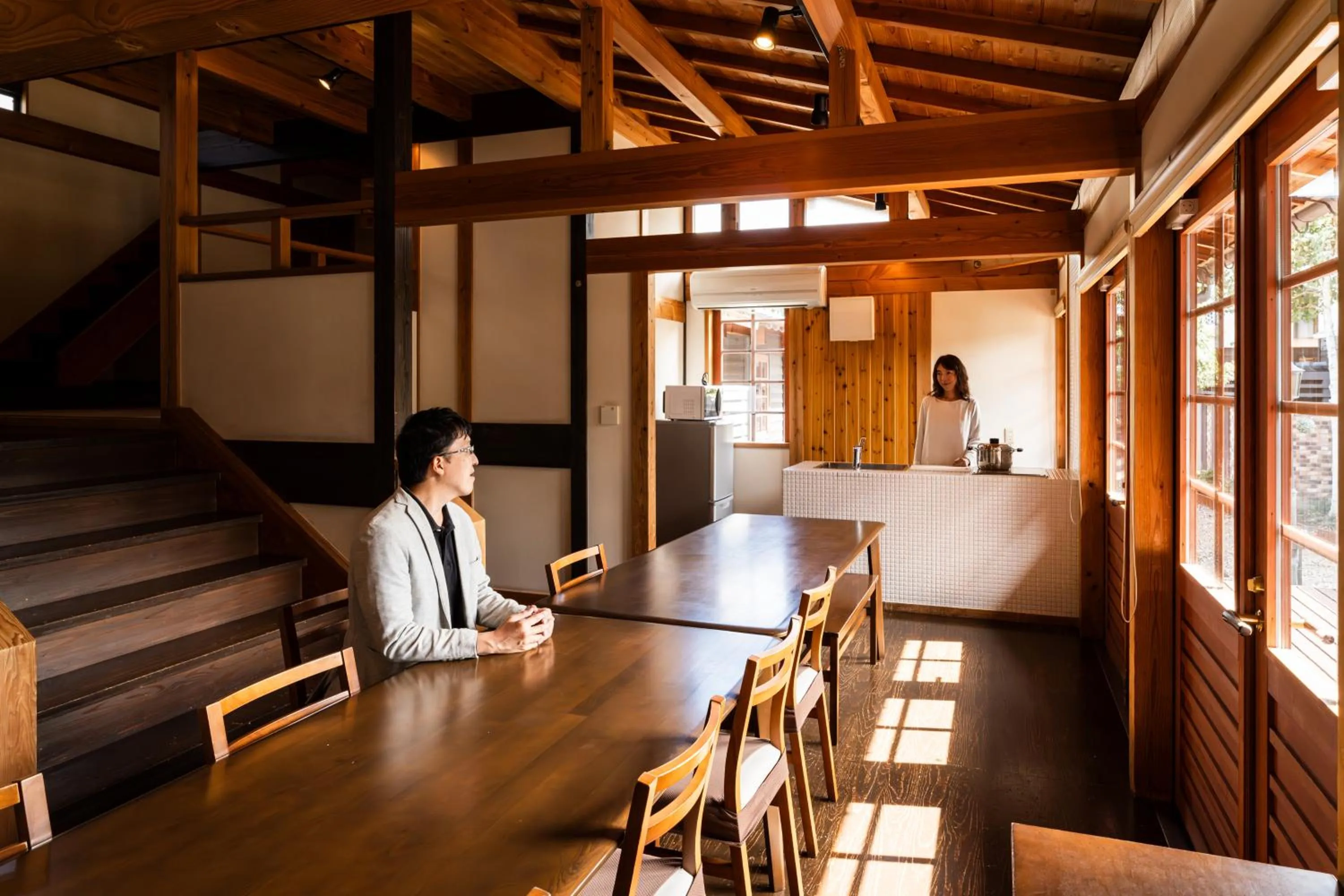 kitchen in Kuranoyado Matsuya