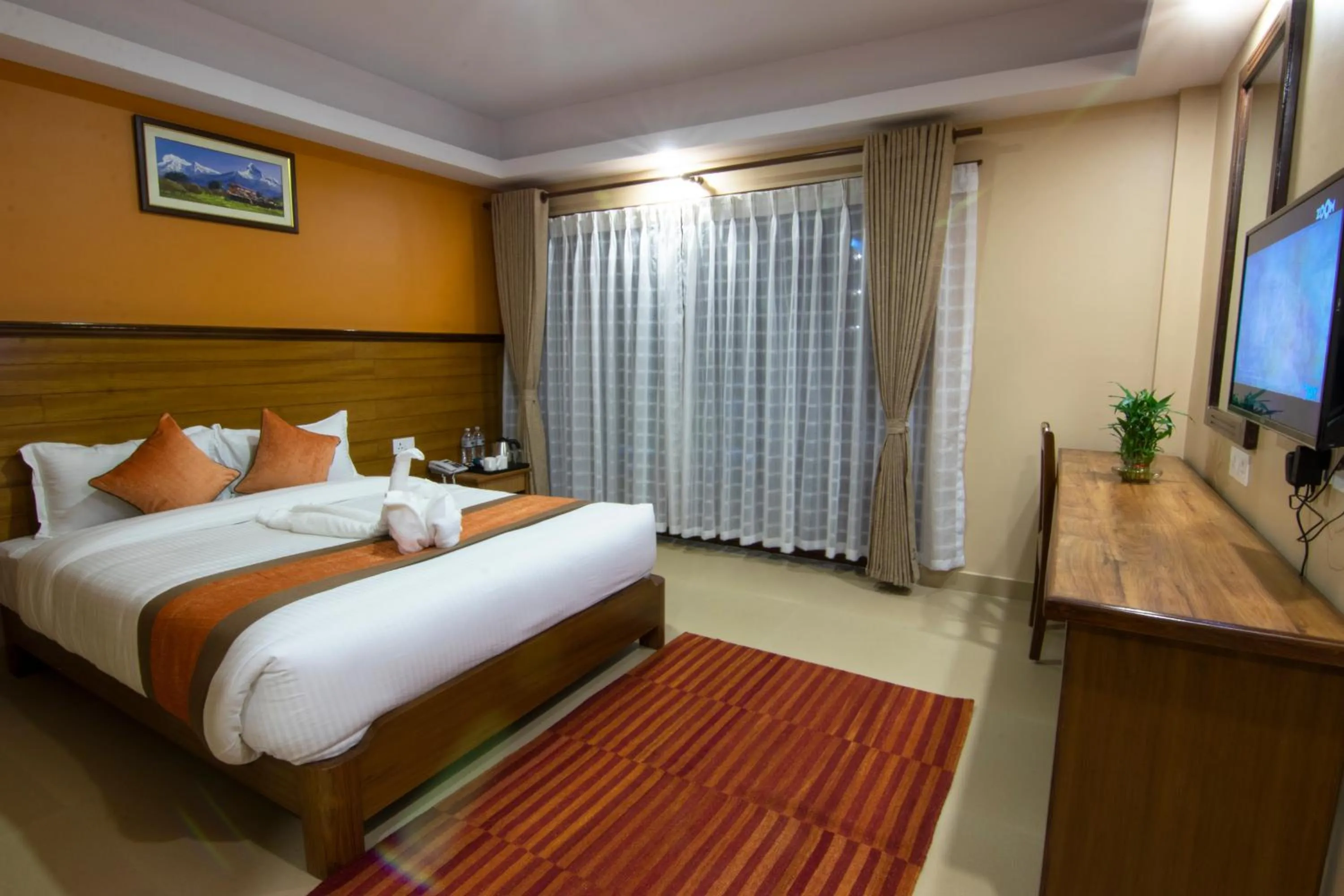 Bedroom, Bed in Hotel Lake Star