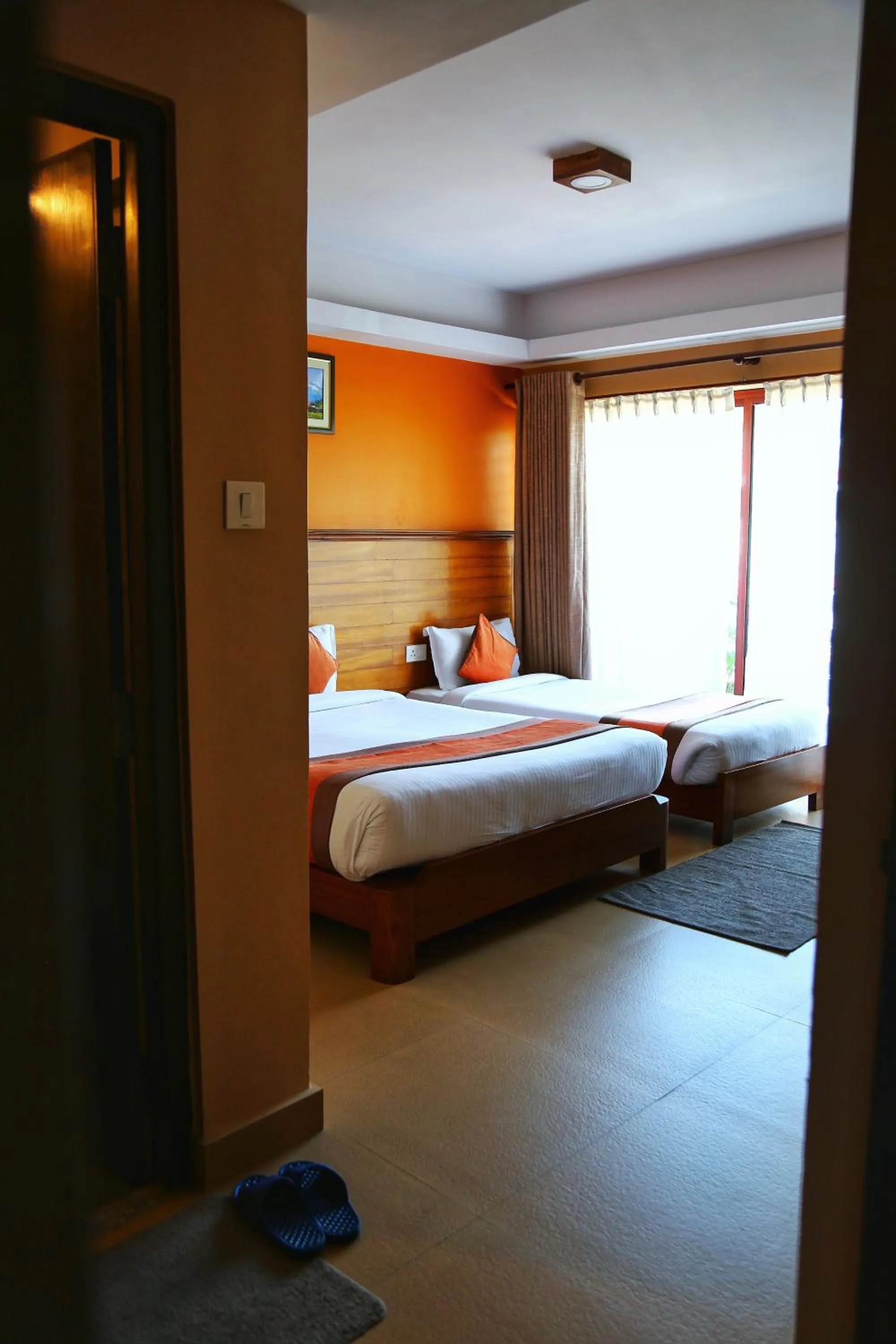 Bed in Hotel Lake Star