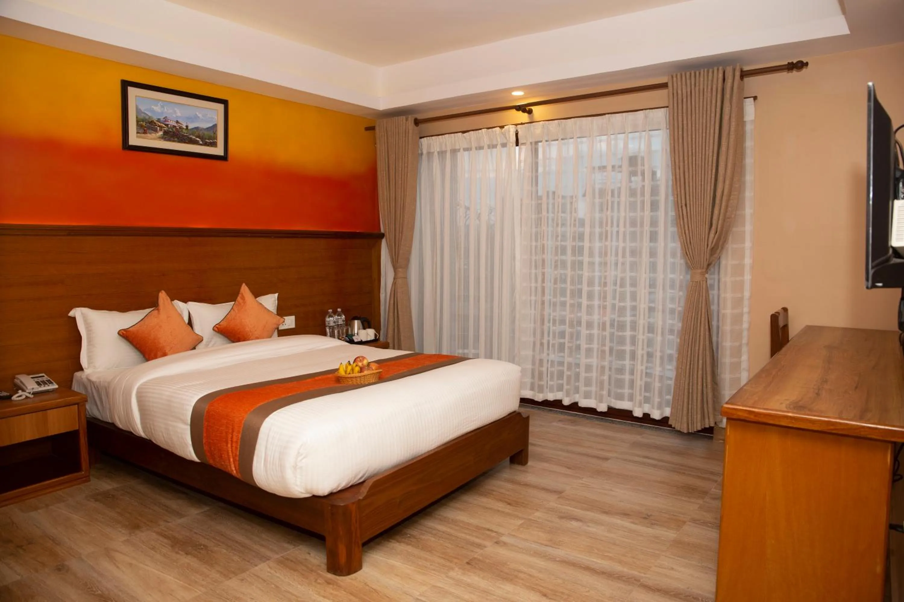 Bed in Hotel Lake Star